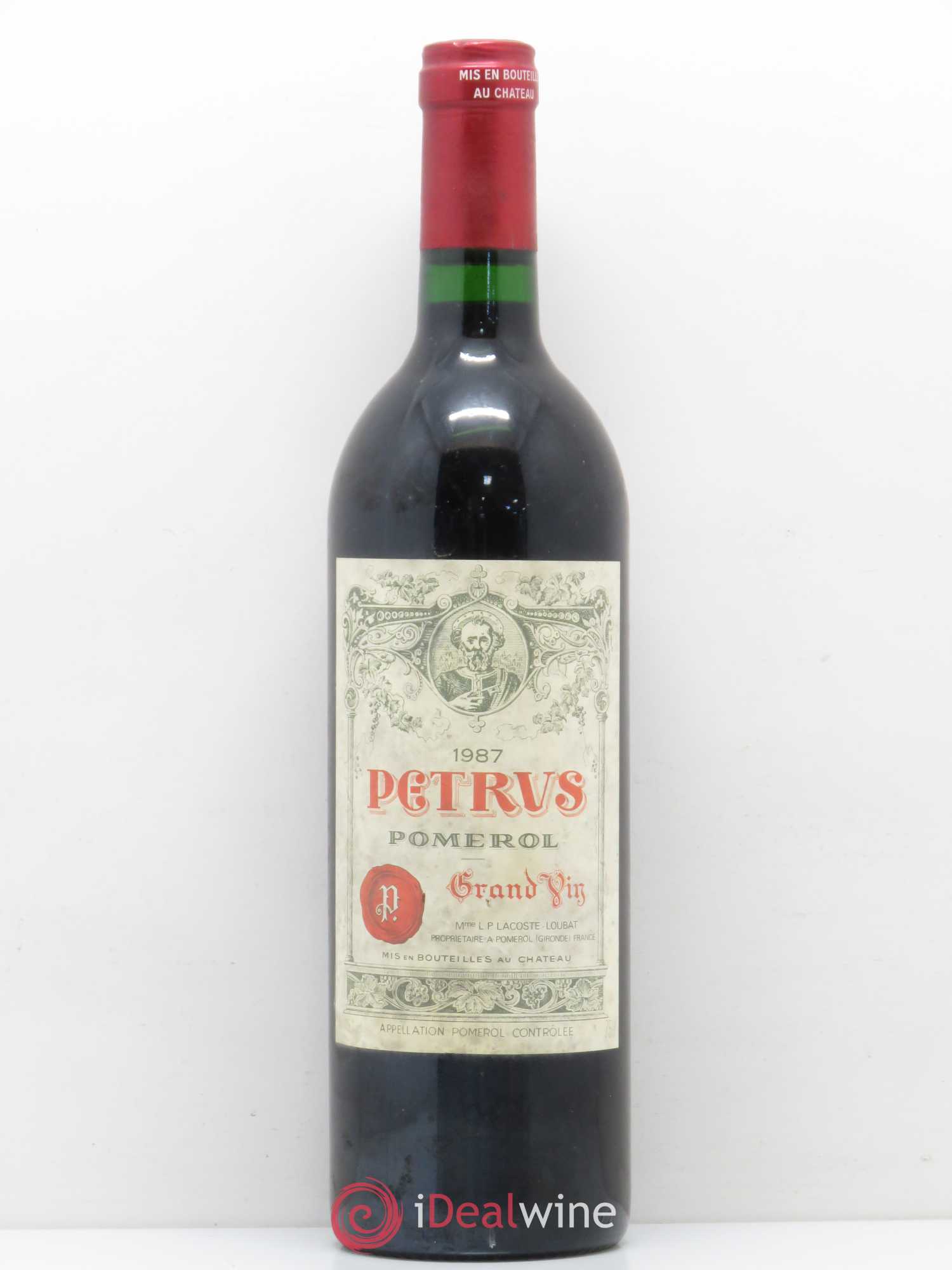 Petrus 1987 - Lot de 1 bouteille - 0