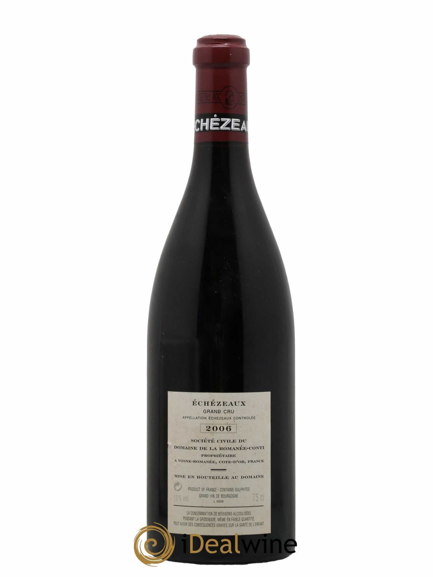 Echezeaux Grand Cru Domaine de la Romanée-Conti 2006 - Lot de 1 bouteille - 1