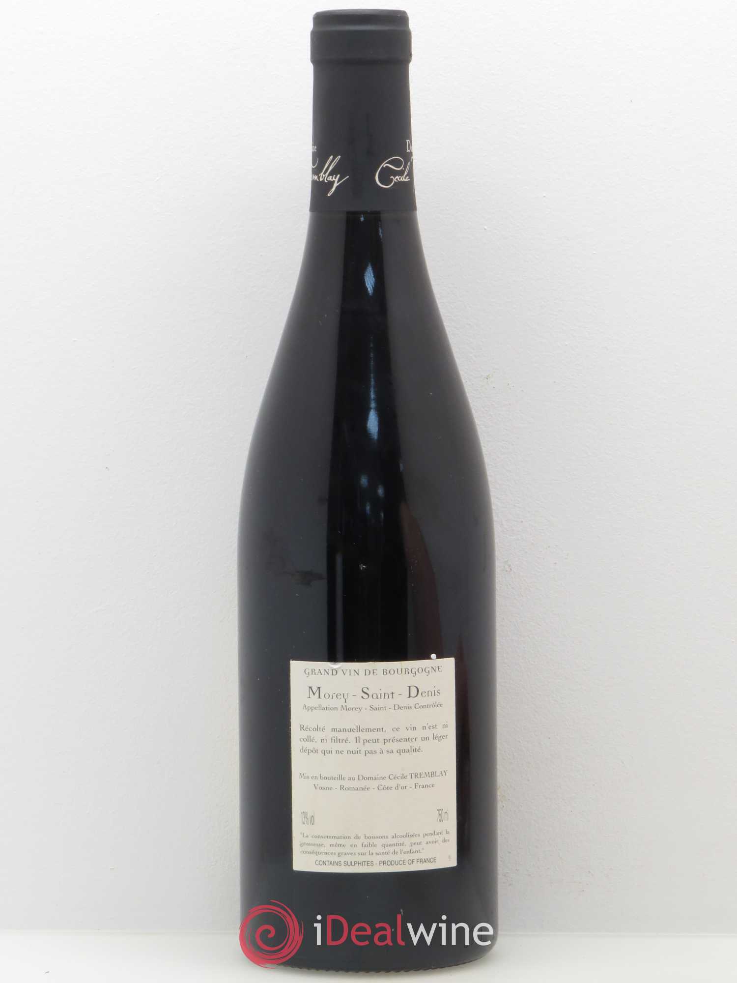 Morey-Saint-Denis Très Girard Cécile Tremblay 2010 - Lot de 1 bouteille - 1