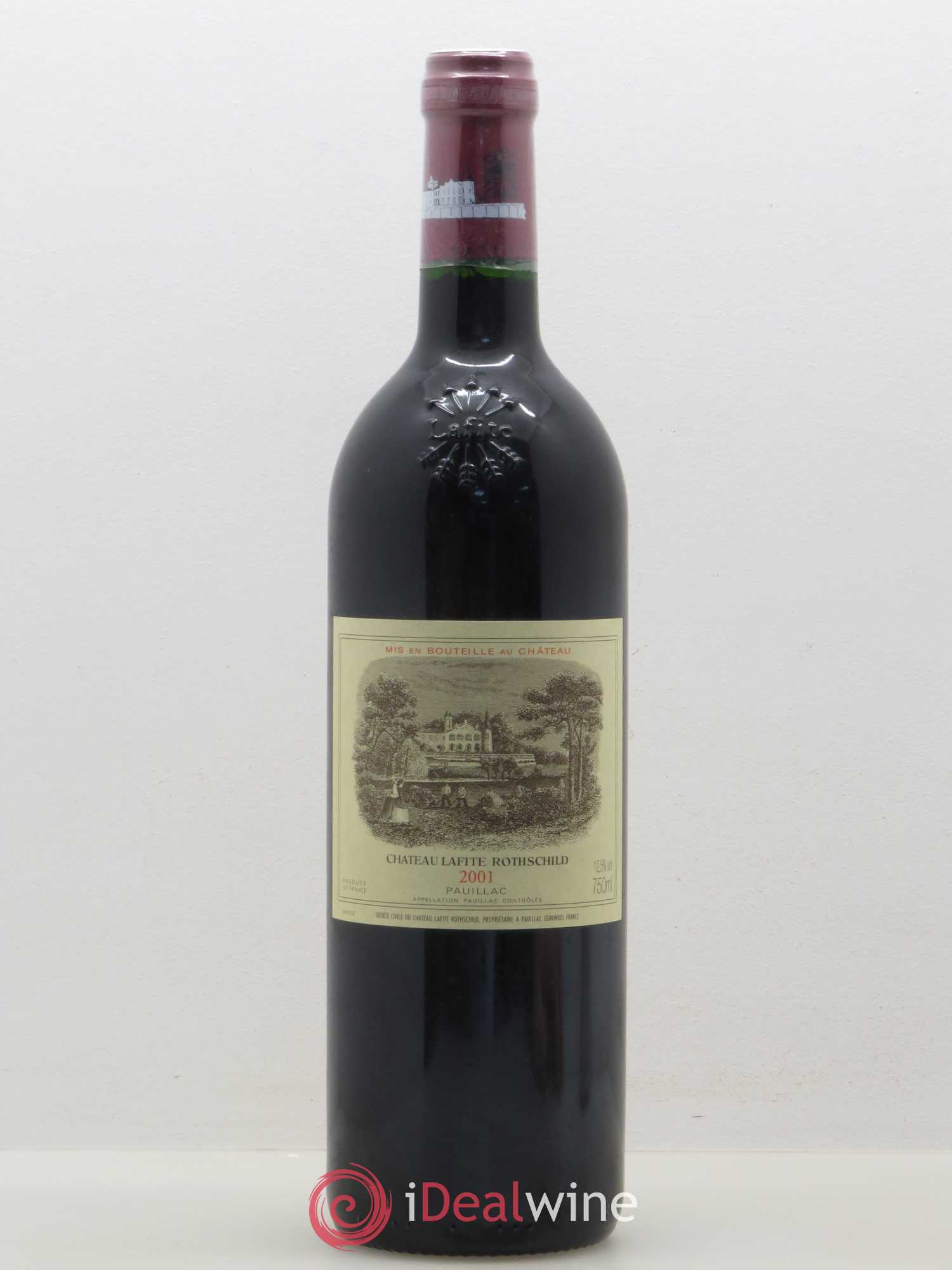 Château Lafite Rothschild 1er Grand Cru Classé 2001 - Lot de 1 bouteille - 0