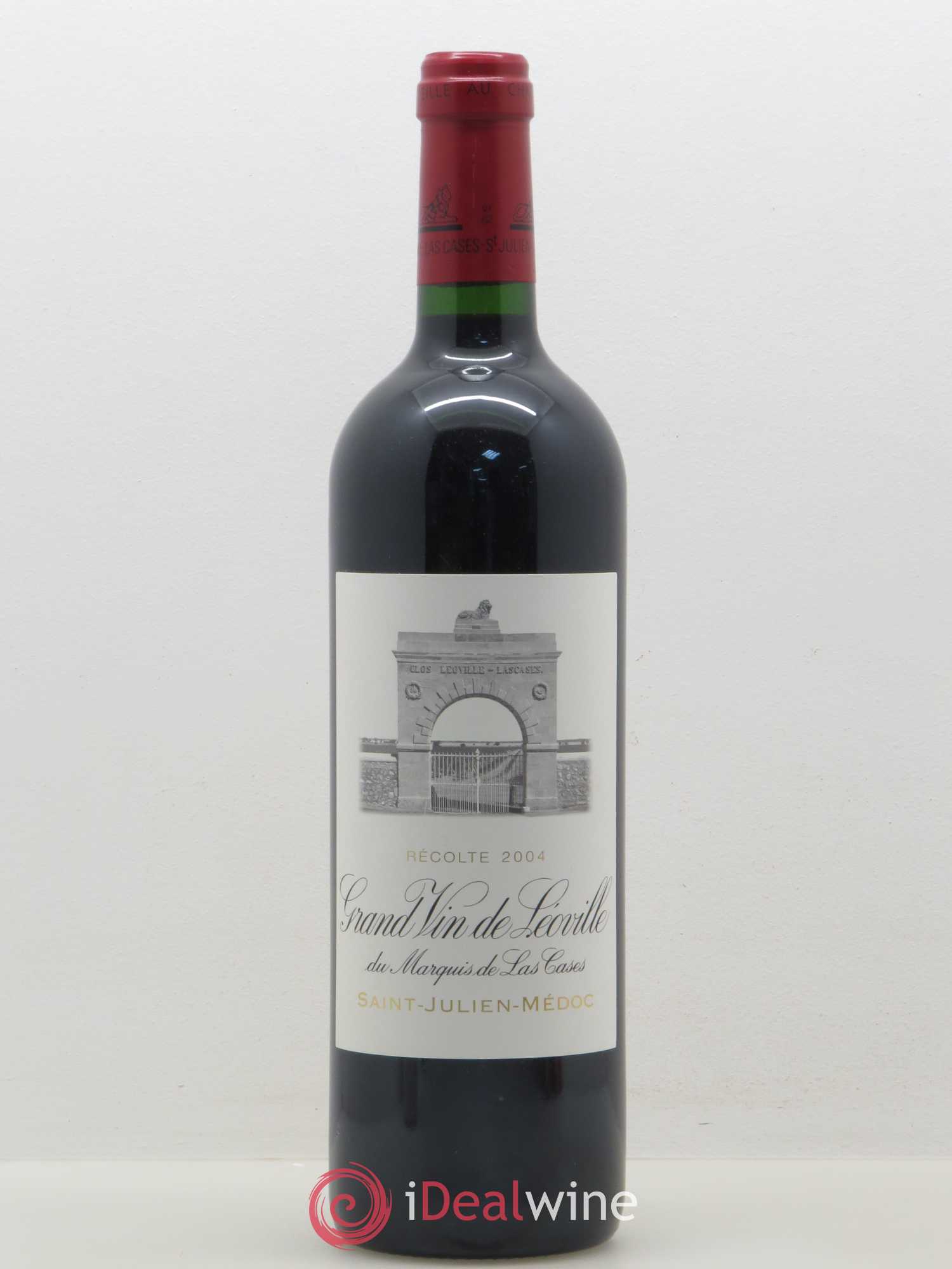 Château Léoville Las Cases 2ème Grand Cru Classé 2004 - Lot de 1 bouteille - 0