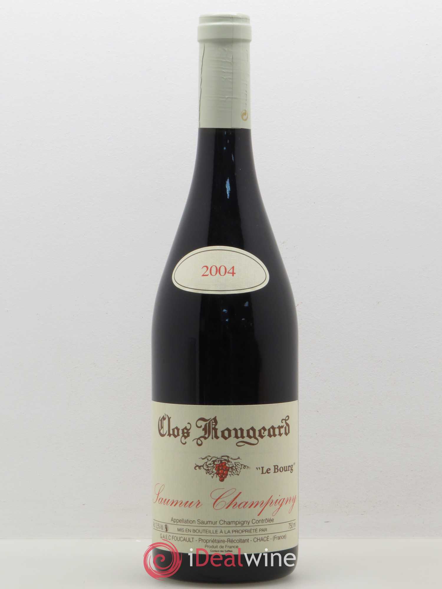 Saumur-Champigny Le Bourg Clos Rougeard 2004 - Lot de 1 bouteille - 0