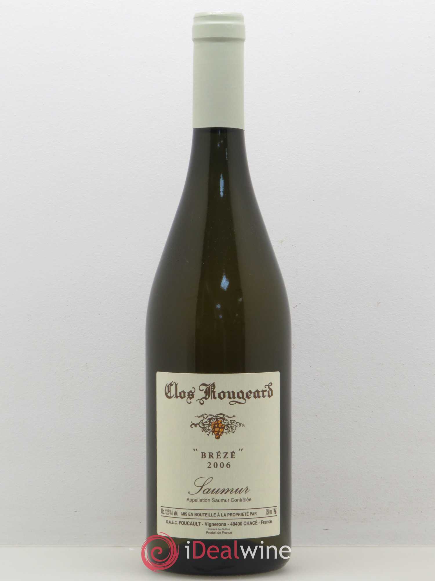 Saumur Brézé Clos Rougeard 2006 - Lot de 1 bouteille - 0