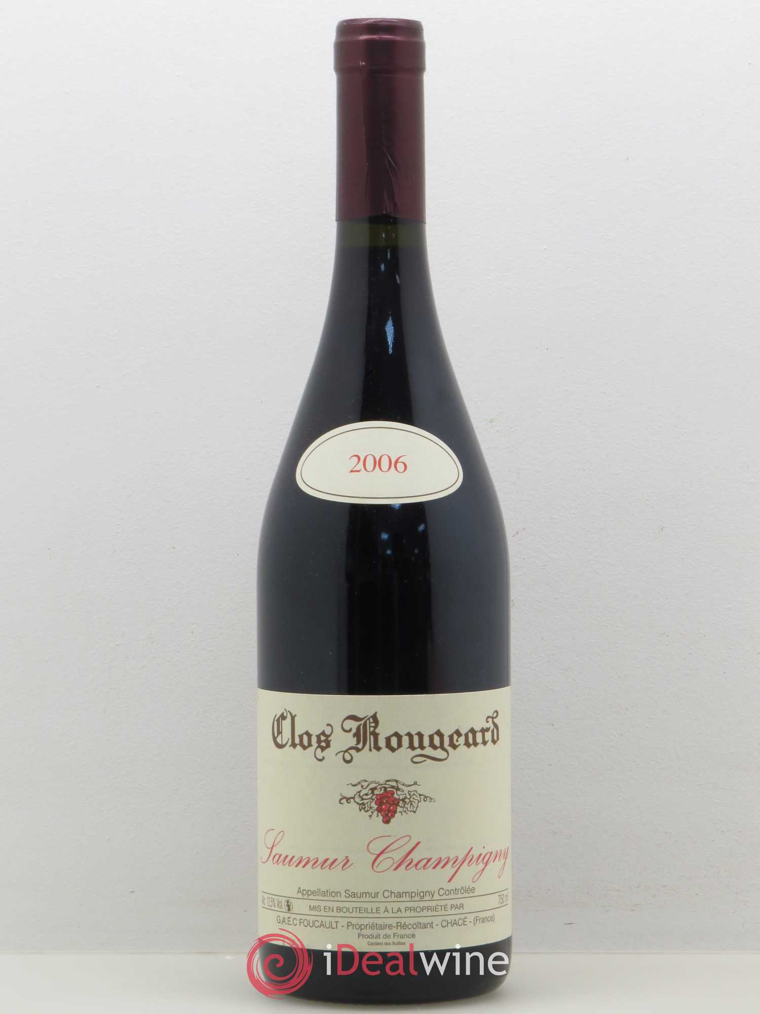 Saumur-Champigny Clos Rougeard 2006 - Lot de 1 bouteille - 0