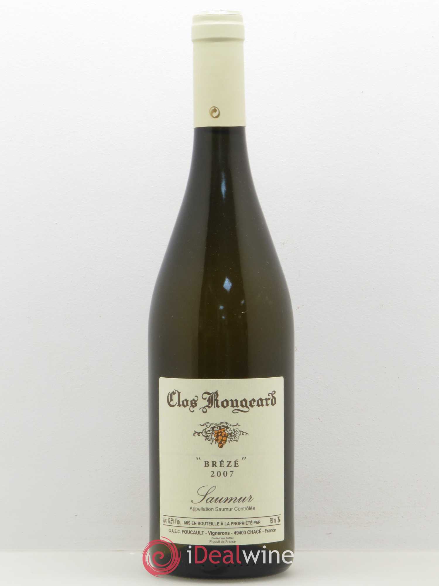 Saumur Brézé Clos Rougeard 2007 - Lot de 1 bouteille - 0