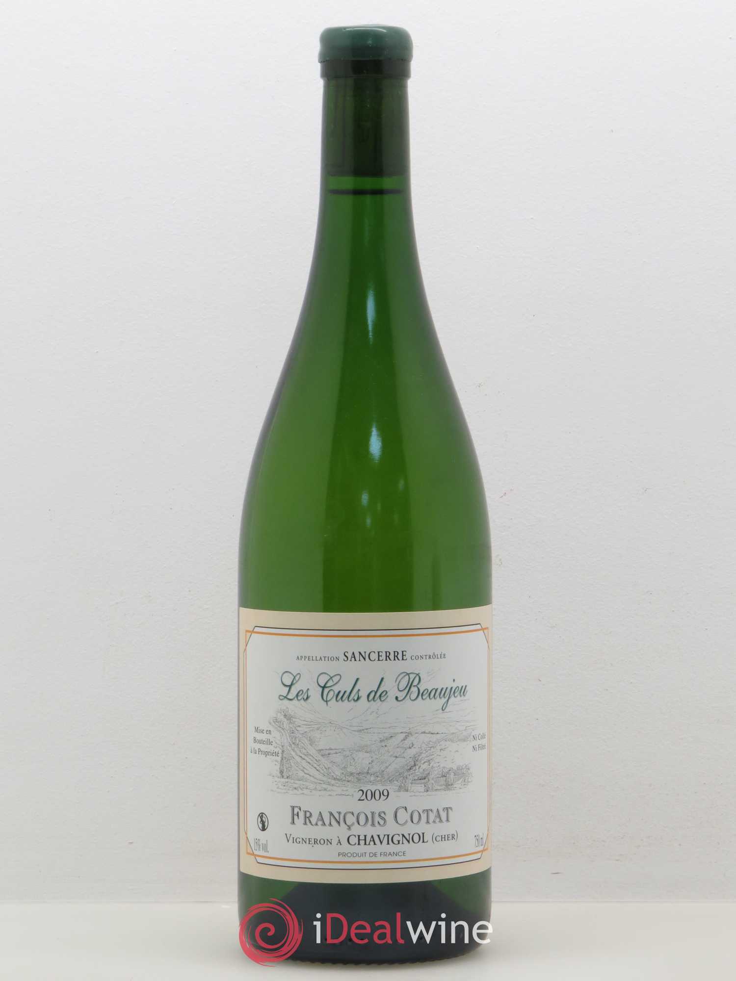 Sancerre Les Culs de Beaujeu François Cotat 2009 - Lot de 1 bouteille - 0