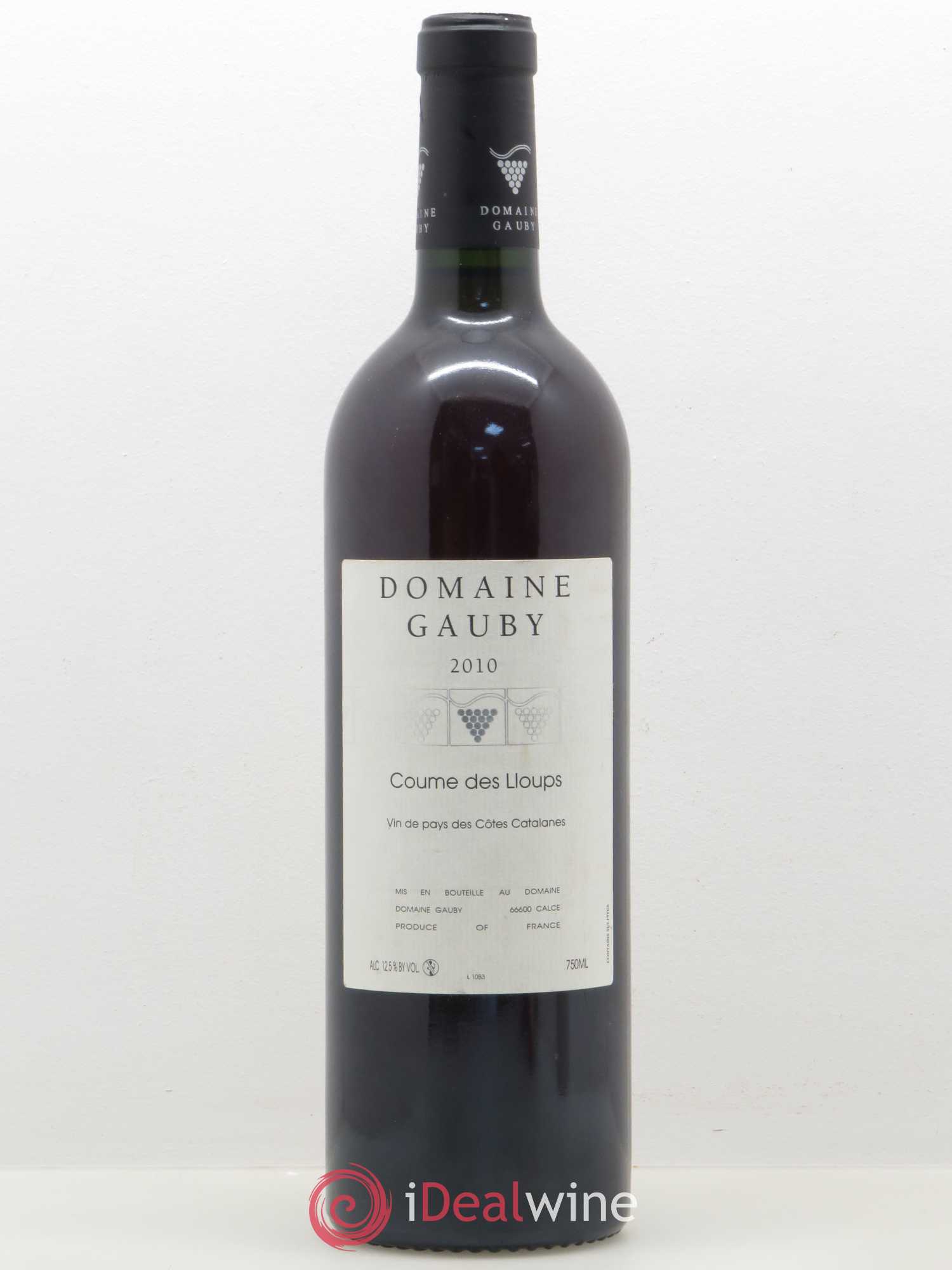 Côtes Catalanes (VDP des Côtes Catalanes) Coume des Lloups Gérard et Ghislaine Gauby 2010 - Posten von 1 Flasche - 0