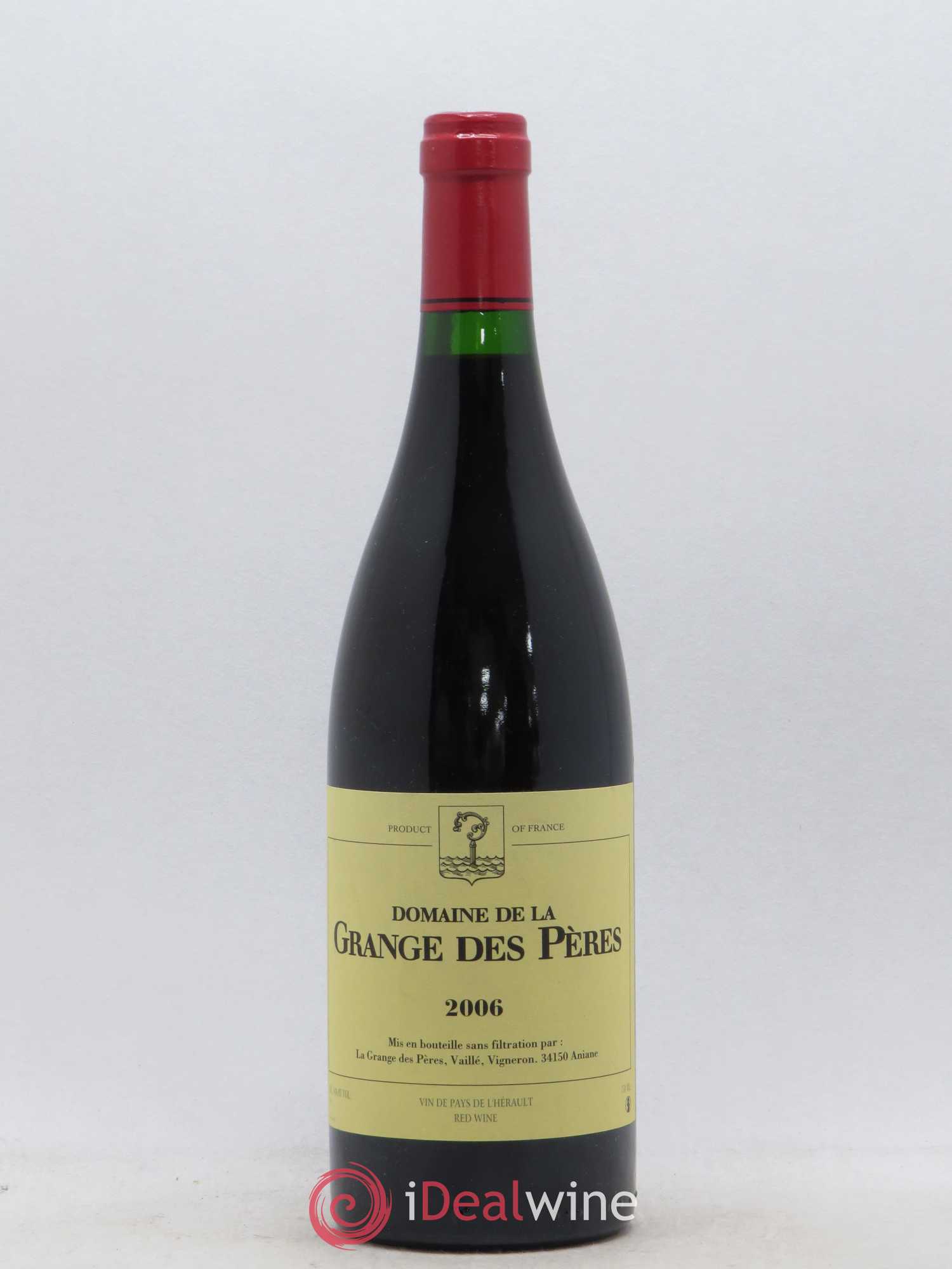 Pays d'Hérault Grange des Pères Laurent Vaillé 2006 - Lot de 1 bouteille - 0