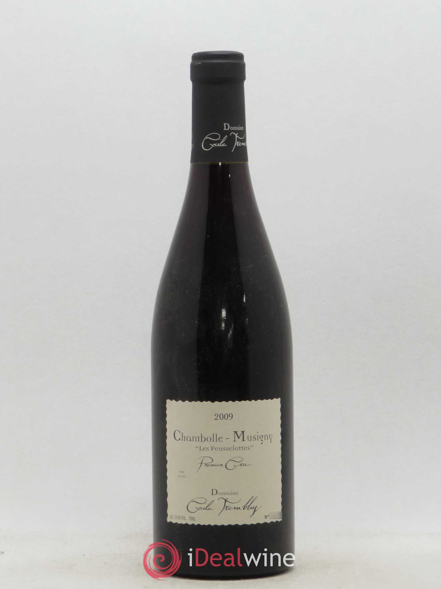 Chambolle-Musigny 1er Cru Les Feusselottes Cécile Tremblay 2009 - Lot de 1 bouteille - 0