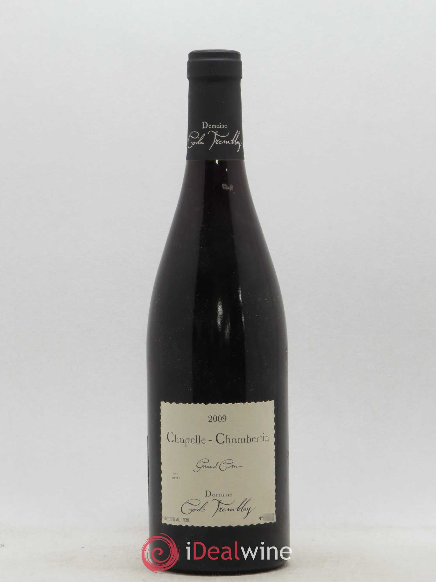 Chapelle-Chambertin Grand Cru Cécile Tremblay 2009 - Lot de 1 bouteille - 0