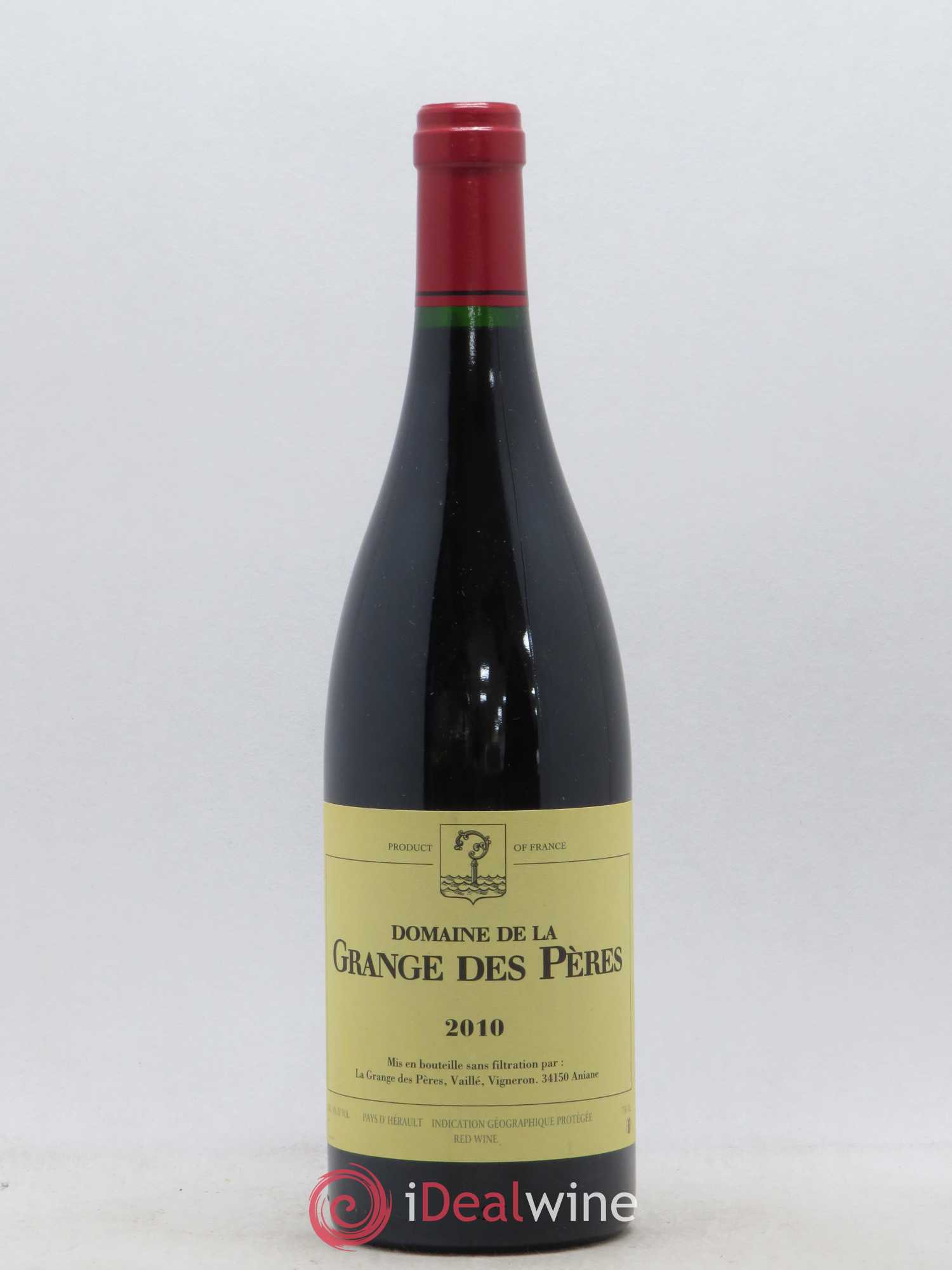 Pays d'Hérault Grange des Pères Laurent Vaillé 2010 - Lot de 1 bouteille - 0