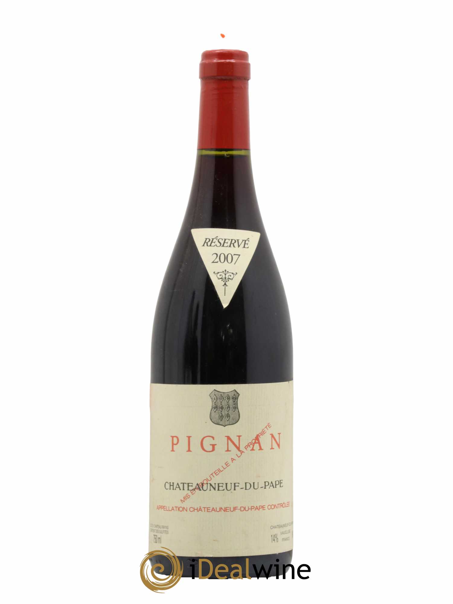 Châteauneuf-du-Pape Pignan Emmanuel Reynaud 2007 - Lot de 1 bouteille - 0