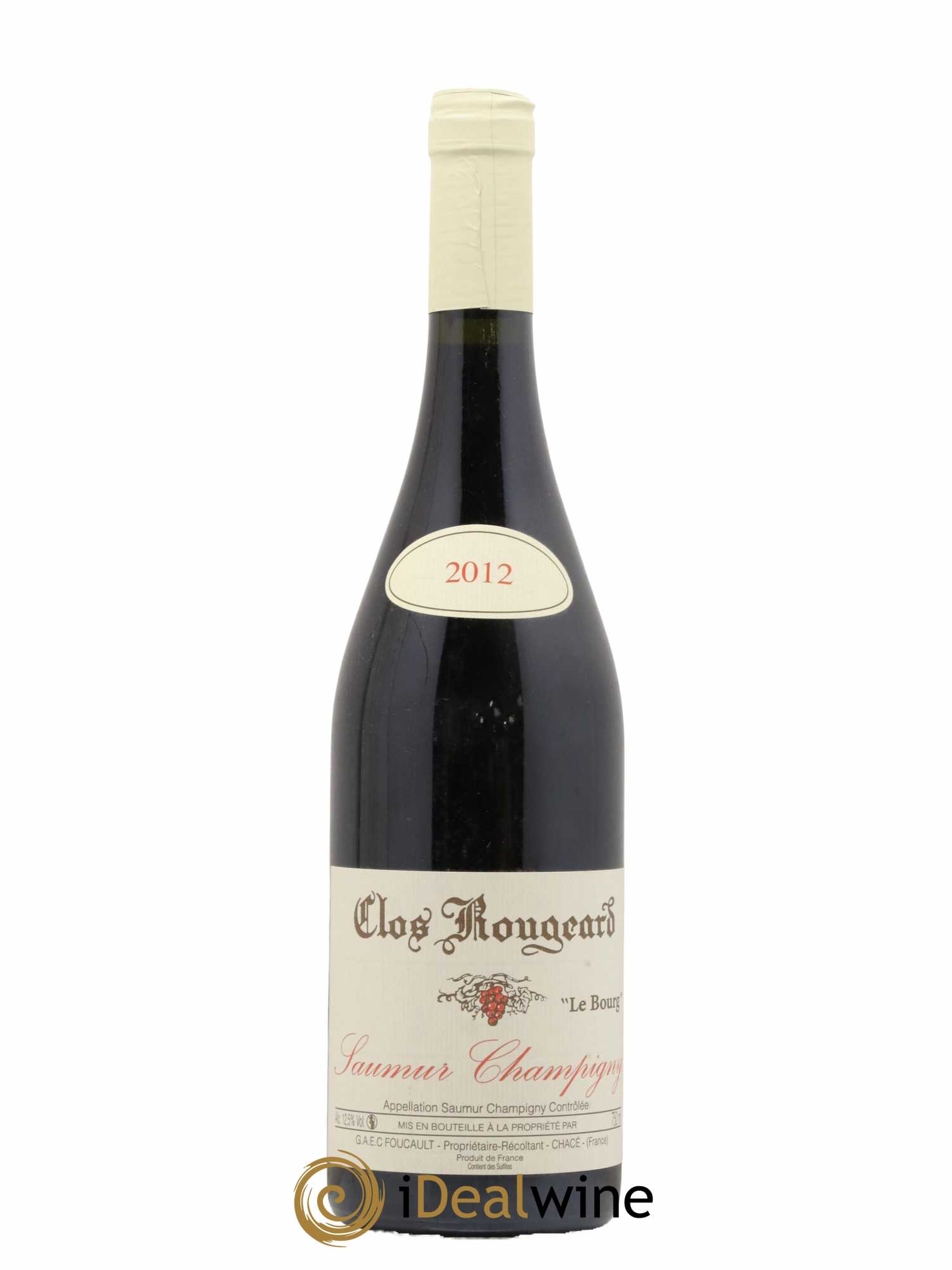 Saumur-Champigny Le Bourg Clos Rougeard 2012 - Lot de 1 bouteille - 0
