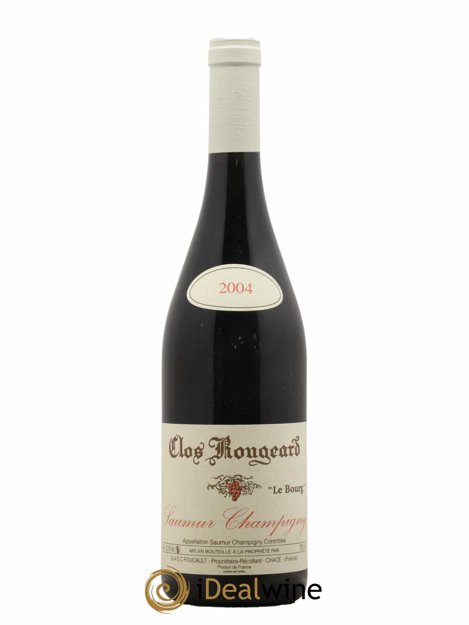 Saumur-Champigny Le Bourg Clos Rougeard 2004 - Lot de 1 bouteille - 0