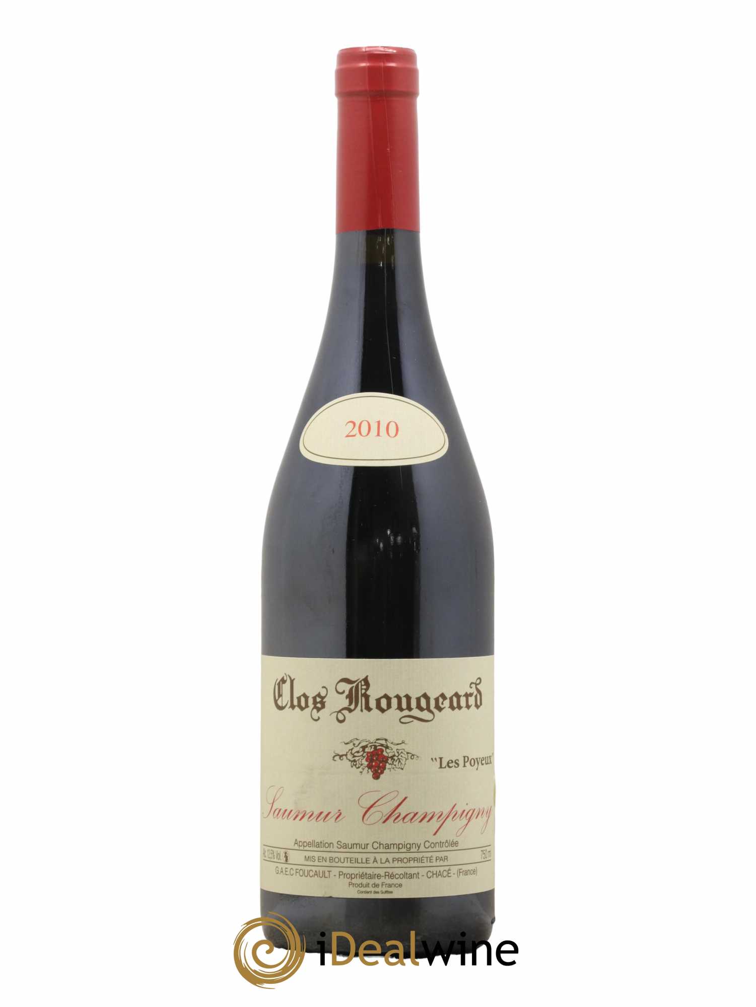 Saumur-Champigny Les Poyeux Clos Rougeard 2010 - Lot de 1 bouteille - 0