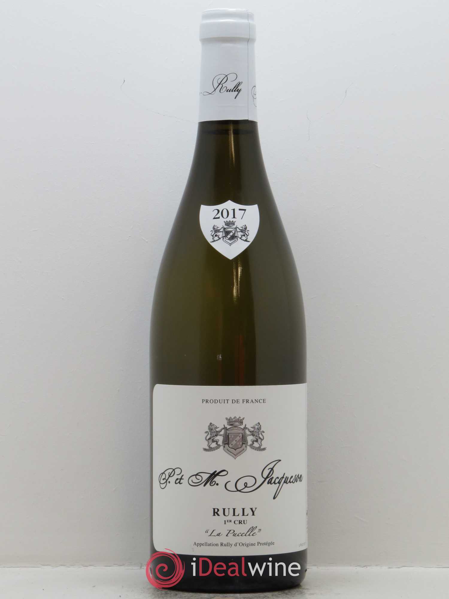 Rully 1er Cru La Pucelle Paul & Marie Jacqueson 2017 - Lot de 1 bouteille - 0