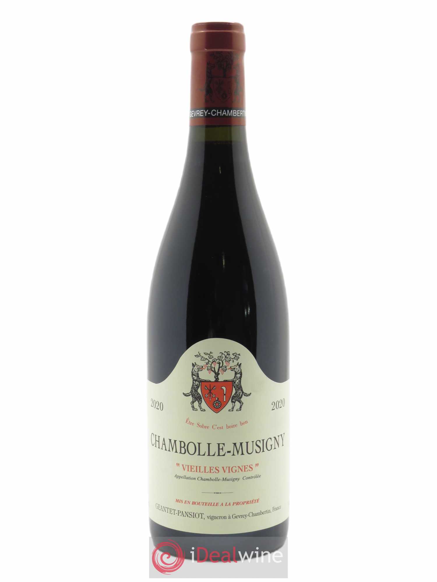 Chambolle-Musigny Vieilles vignes Geantet-Pansiot 2020 - Lot de 1 bouteille - 0