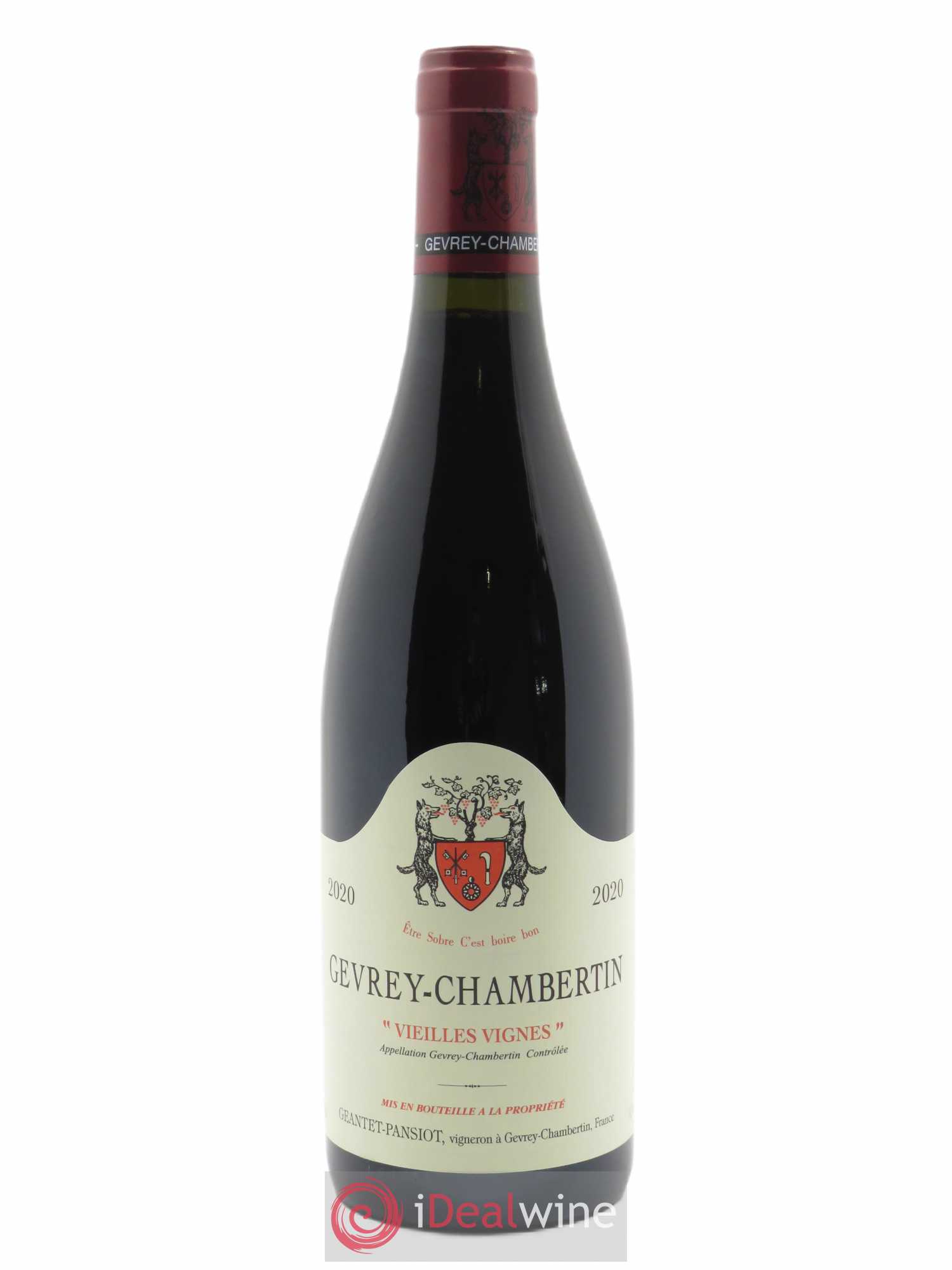 Gevrey-Chambertin Vieilles vignes Geantet-Pansiot 2020 - Lot de 1 bouteille - 0