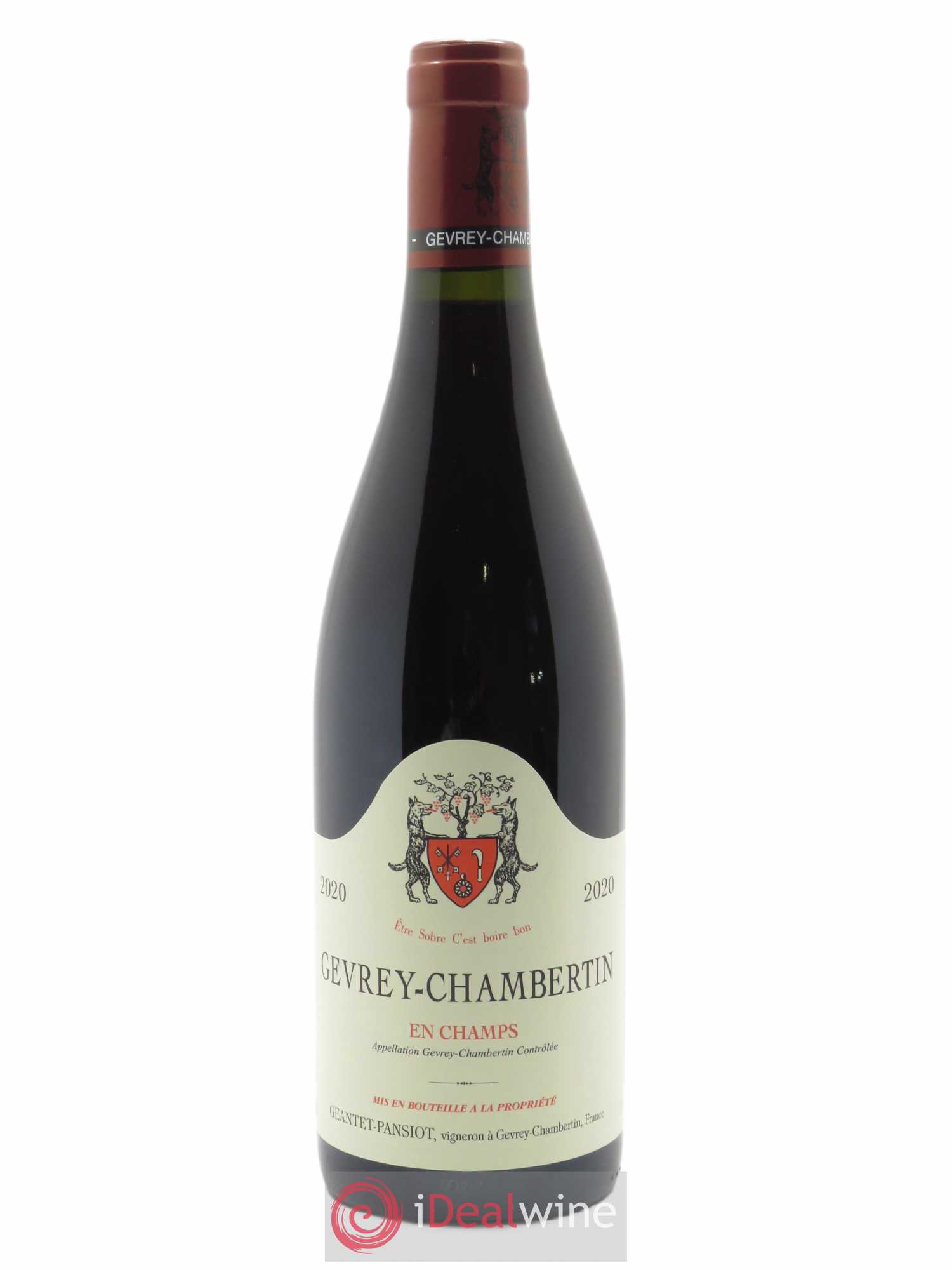 Gevrey-Chambertin En Champs Geantet-Pansiot 2020 - Lot de 1 bouteille - 0
