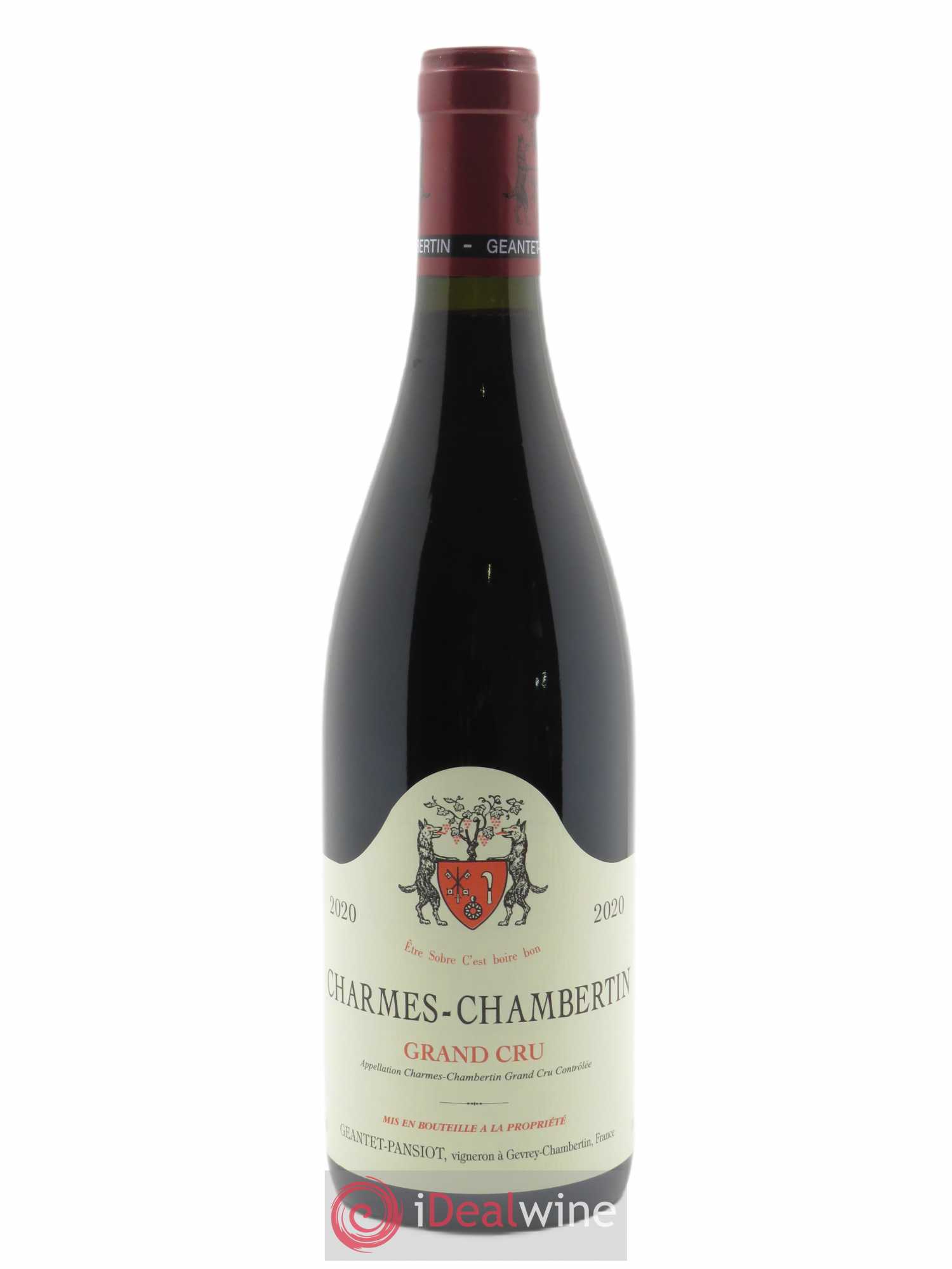 Charmes-Chambertin Grand Cru Geantet-Pansiot 2020 - Lot de 1 bouteille - 0