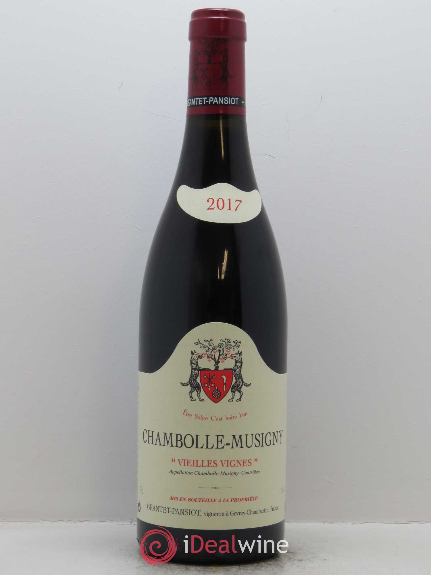 Chambolle-Musigny Vieilles vignes Geantet-Pansiot 2017 - Lot de 1 bouteille - 0