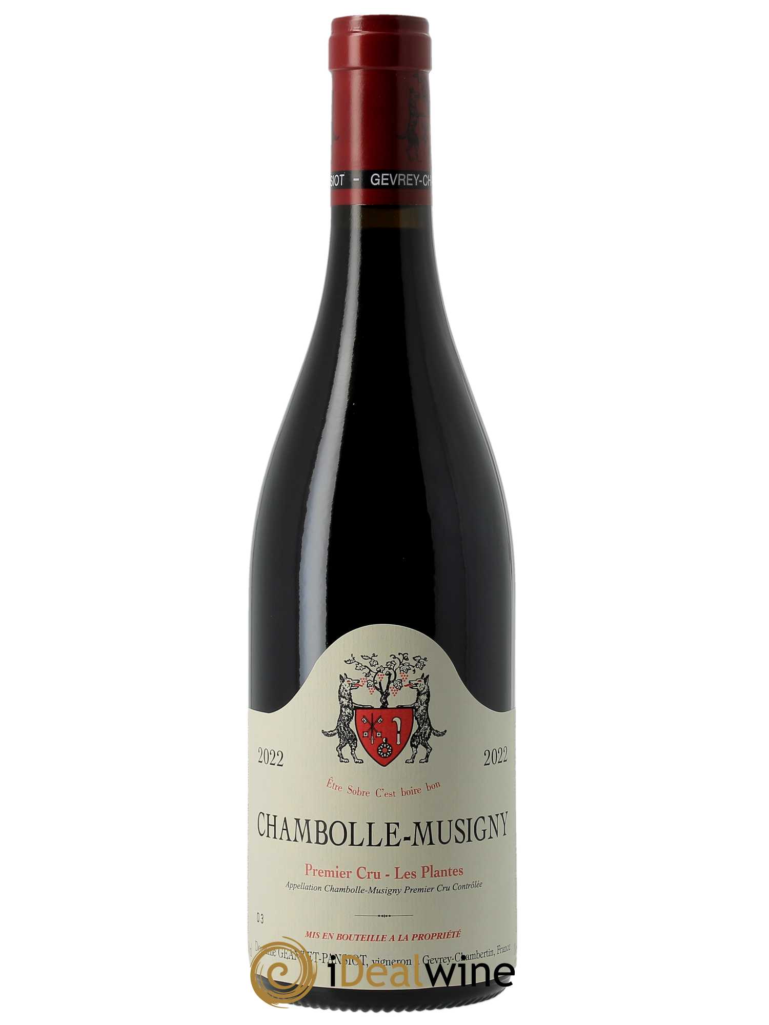Chambolle-Musigny 1er Cru Les Plantes Geantet-Pansiot 2022 - Lot de 1 bouteille - 0