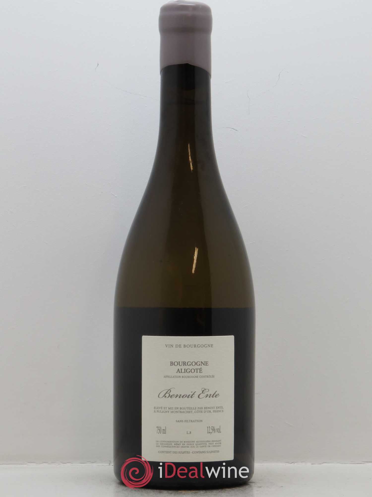 Bourgogne Aligoté Benoit Ente 2015 - Lot de 1 bouteille - 1