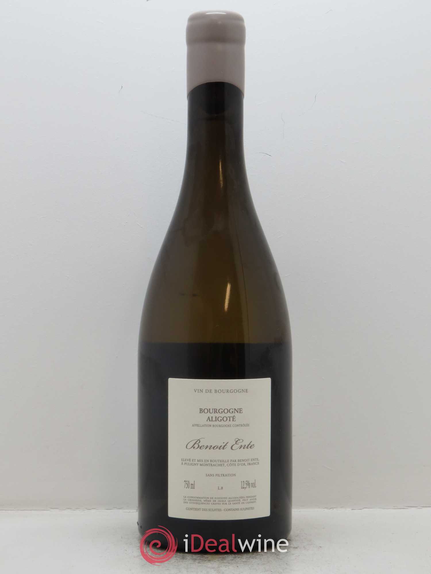 Bourgogne Aligoté Benoit Ente 2016 - Lot de 1 bouteille - 1