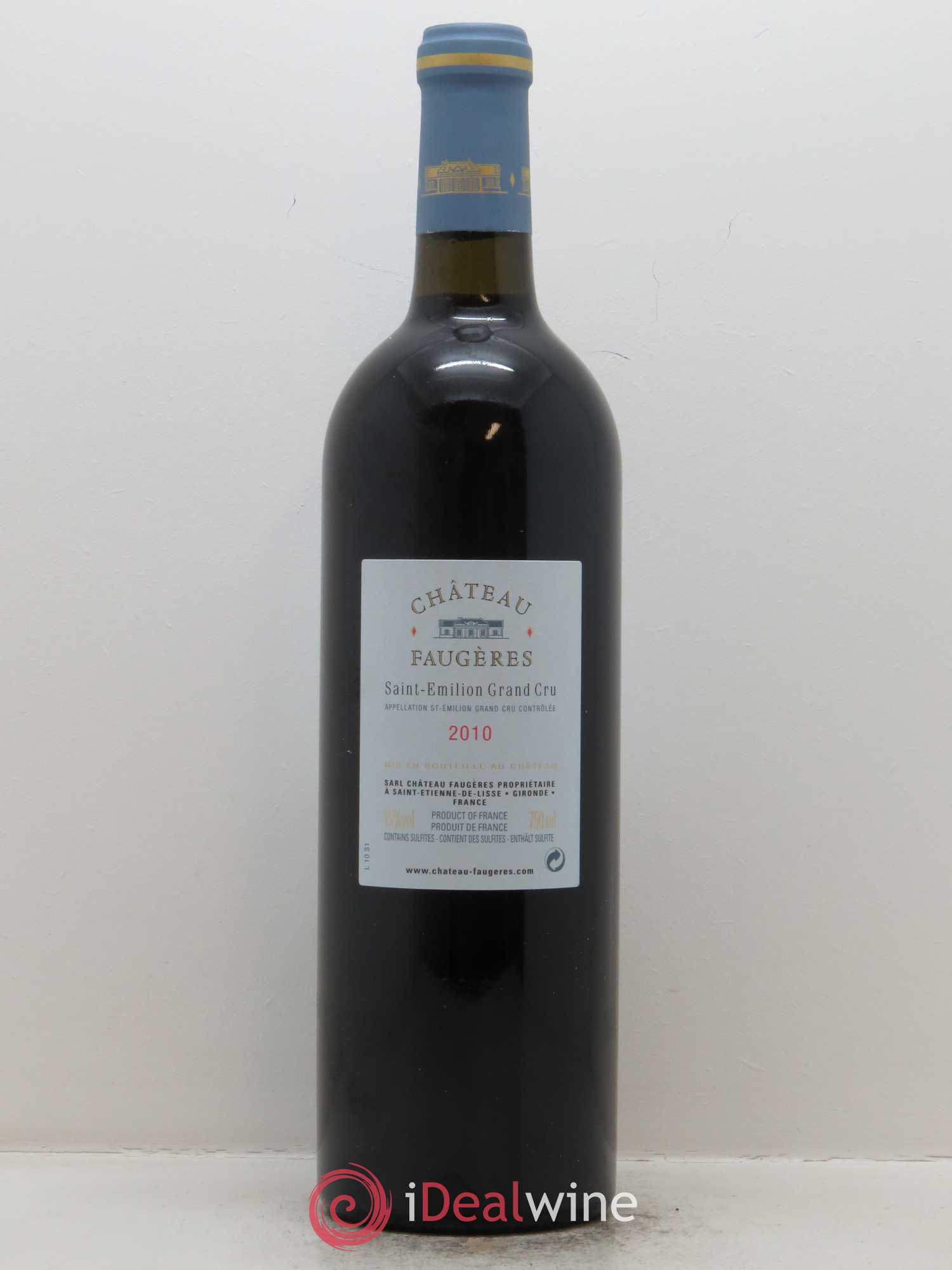 Château Faugères Grand Cru Classé 2010 - Lot of 1 bottle - 1