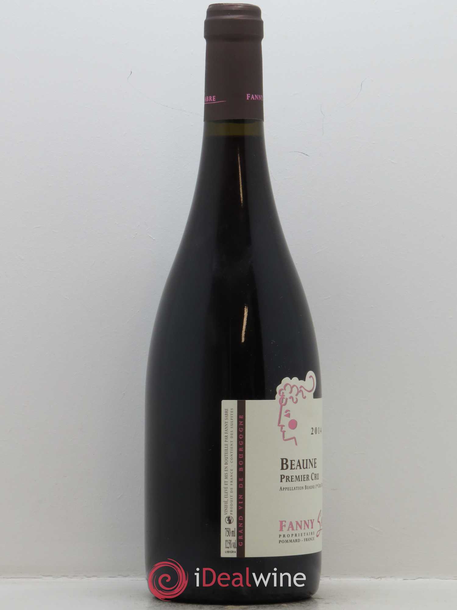 Beaune 1er Cru Fanny Sabre 2014 - Lot de 1 bouteille - 1