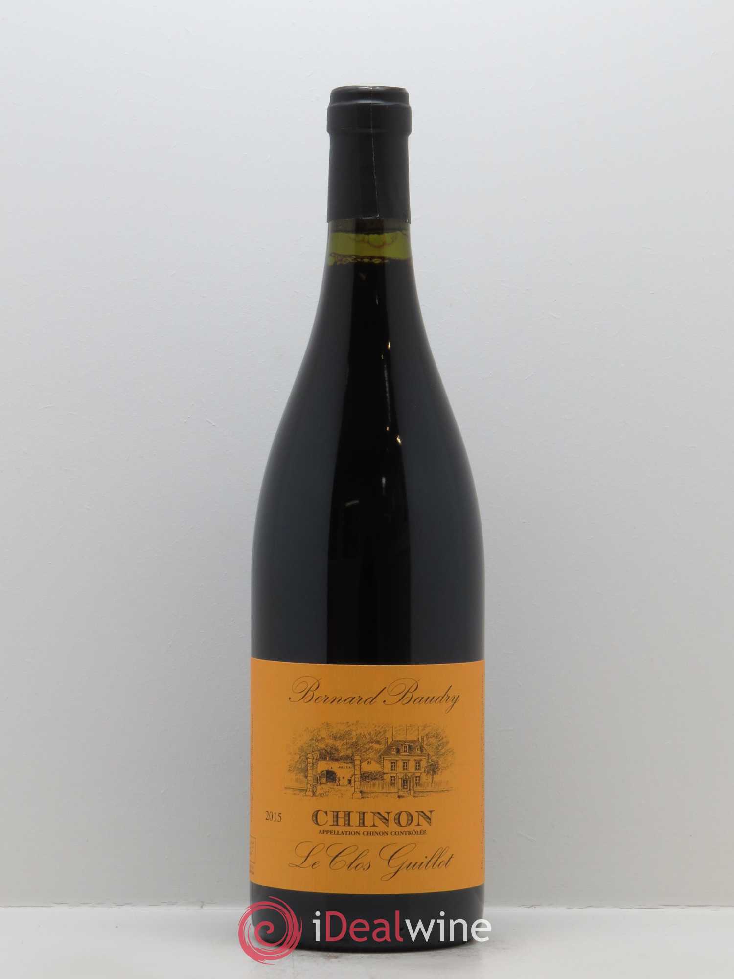 Chinon Le Clos Guillot Bernard Baudry 2015 - Lot de 1 bouteille - 0