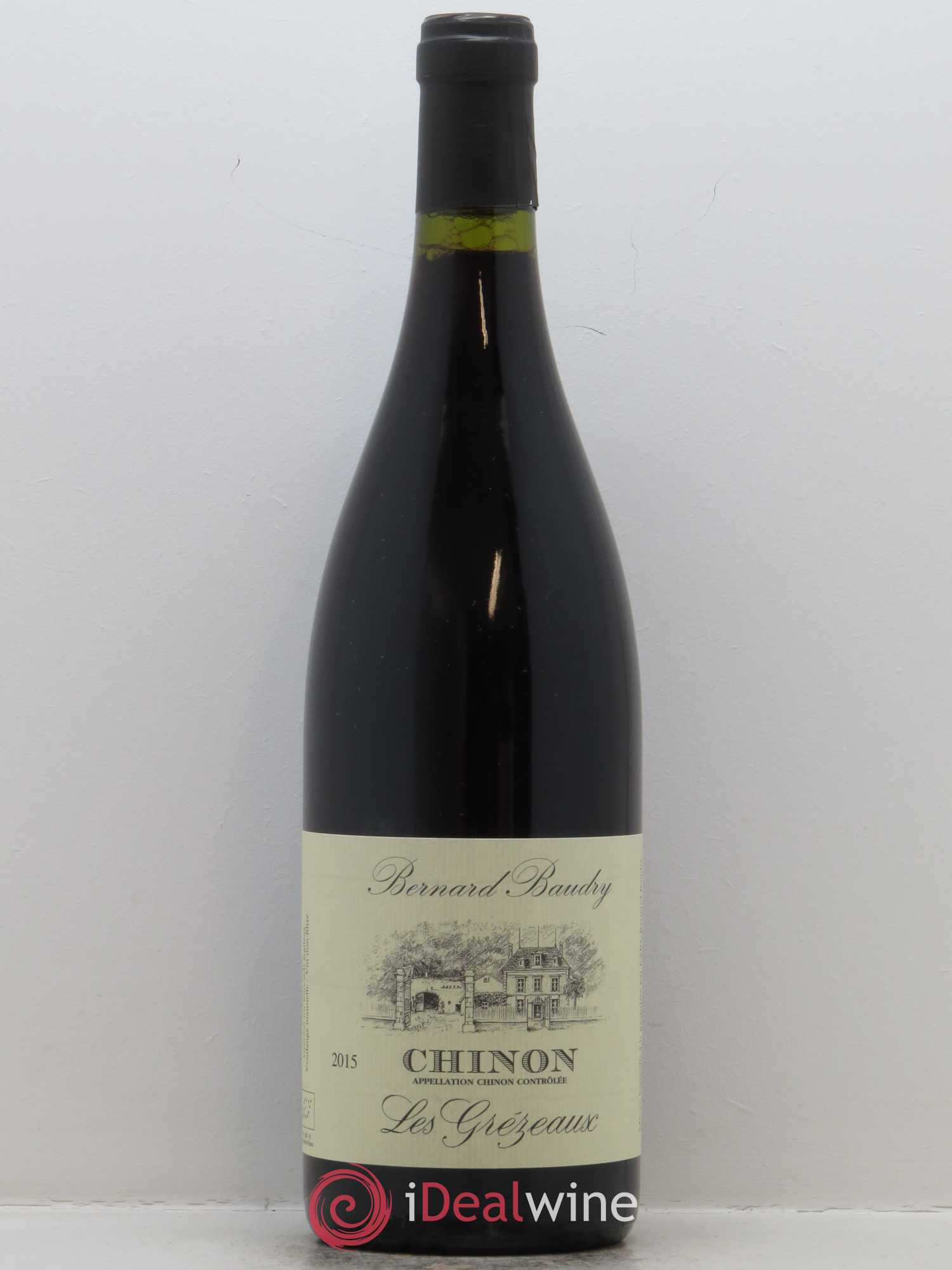 Chinon Les Grézeaux Bernard Baudry 2015 - Lot de 1 bouteille - 0
