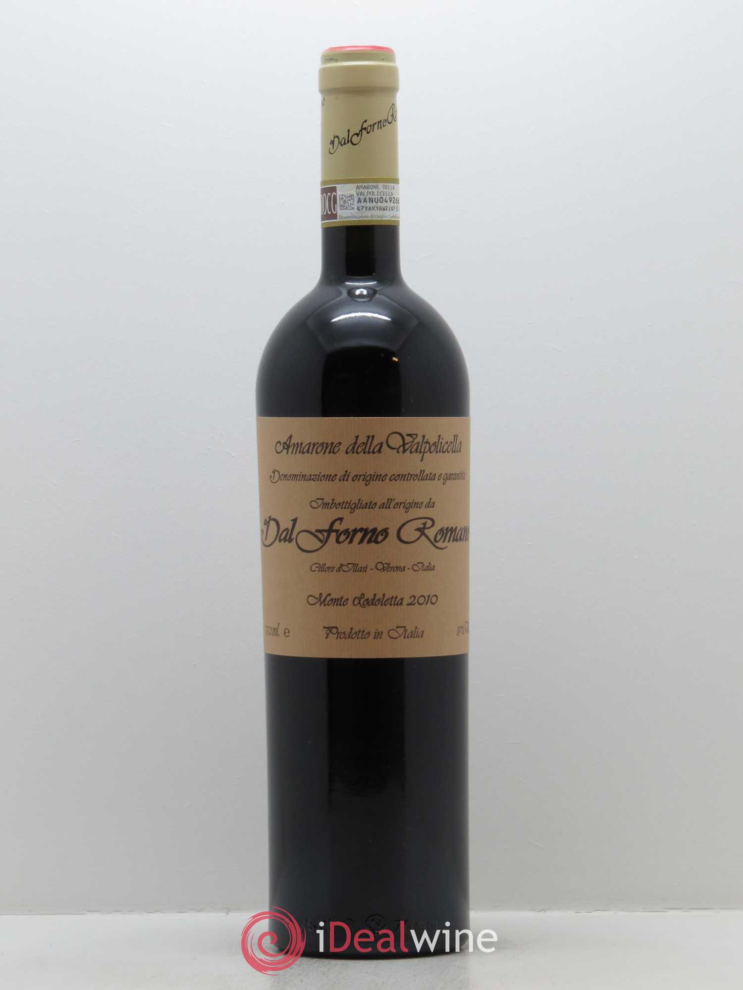 Amarone della Valpolicella DOCG Dal Forno Romano 2010 - Lot de 1 bouteille - 0