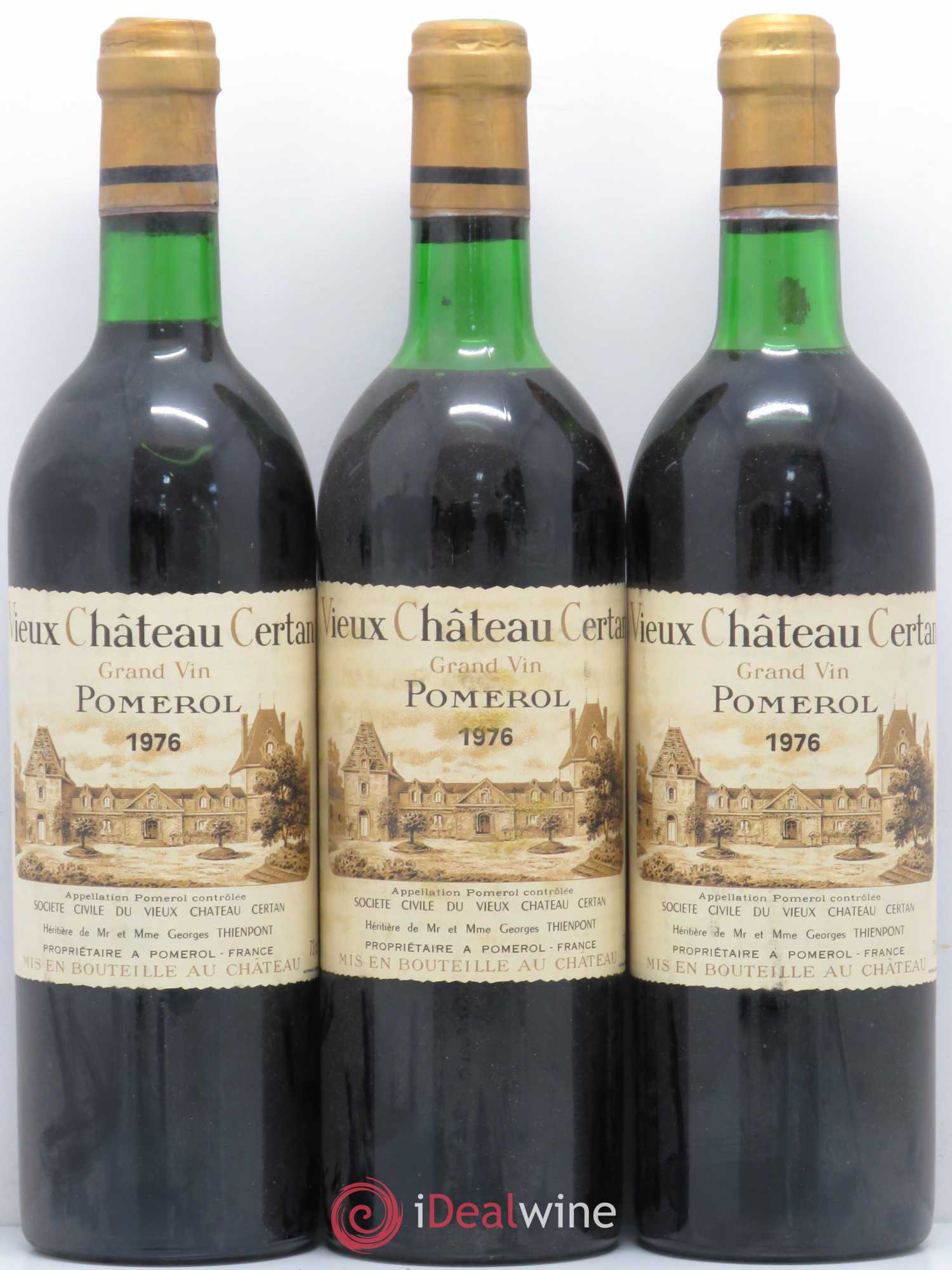 Vieux Château Certan 1976 - Lot de 12 bouteilles - 1