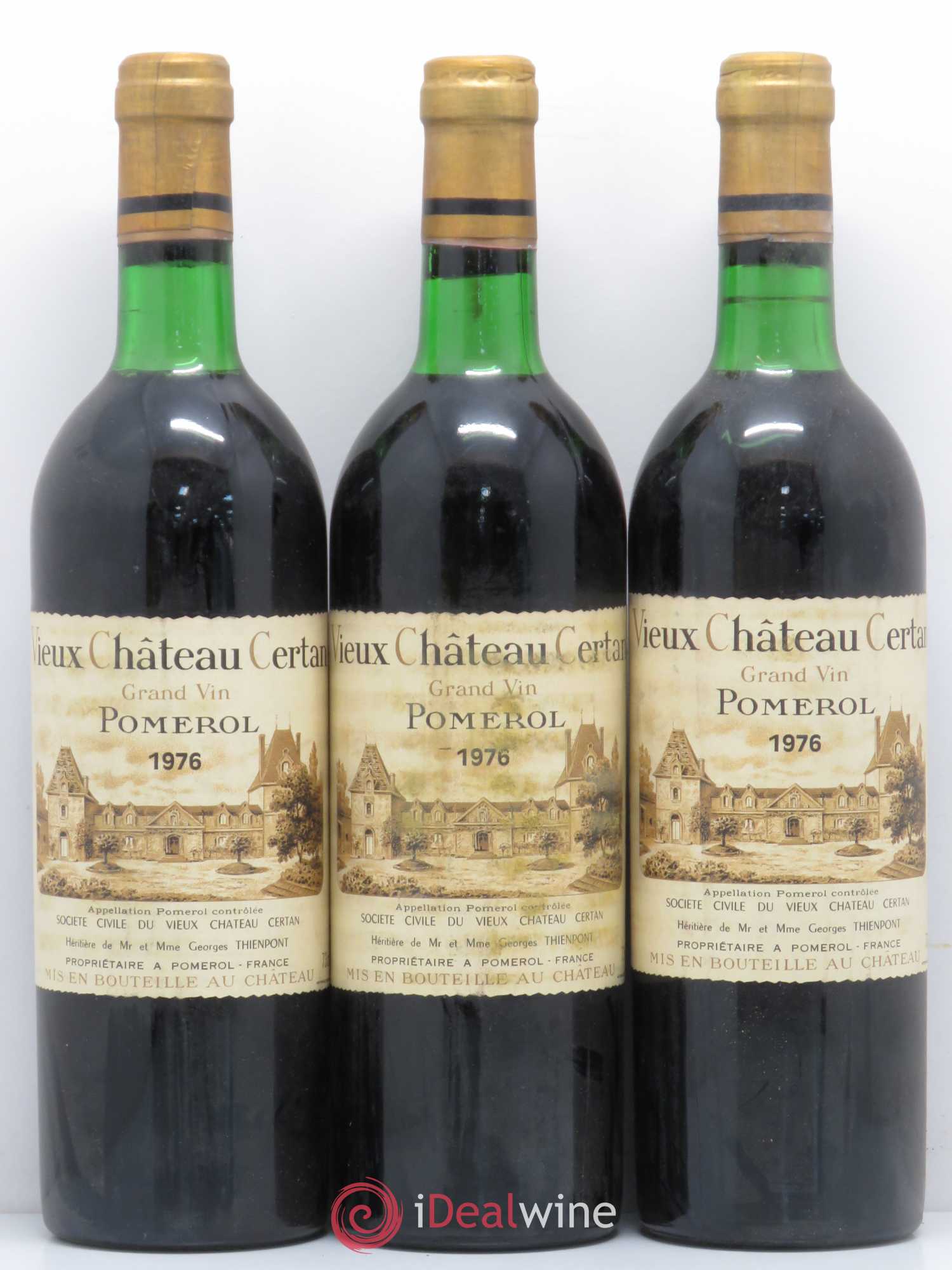 Vieux Château Certan 1976 - Lot de 12 bouteilles - 2