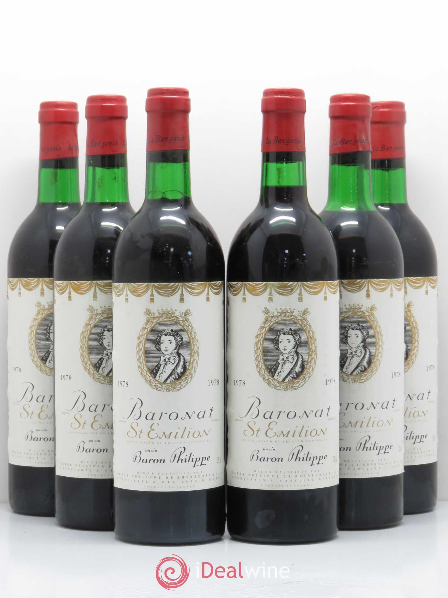 Baronnat 1978 - Lot de 6 bouteilles - 0