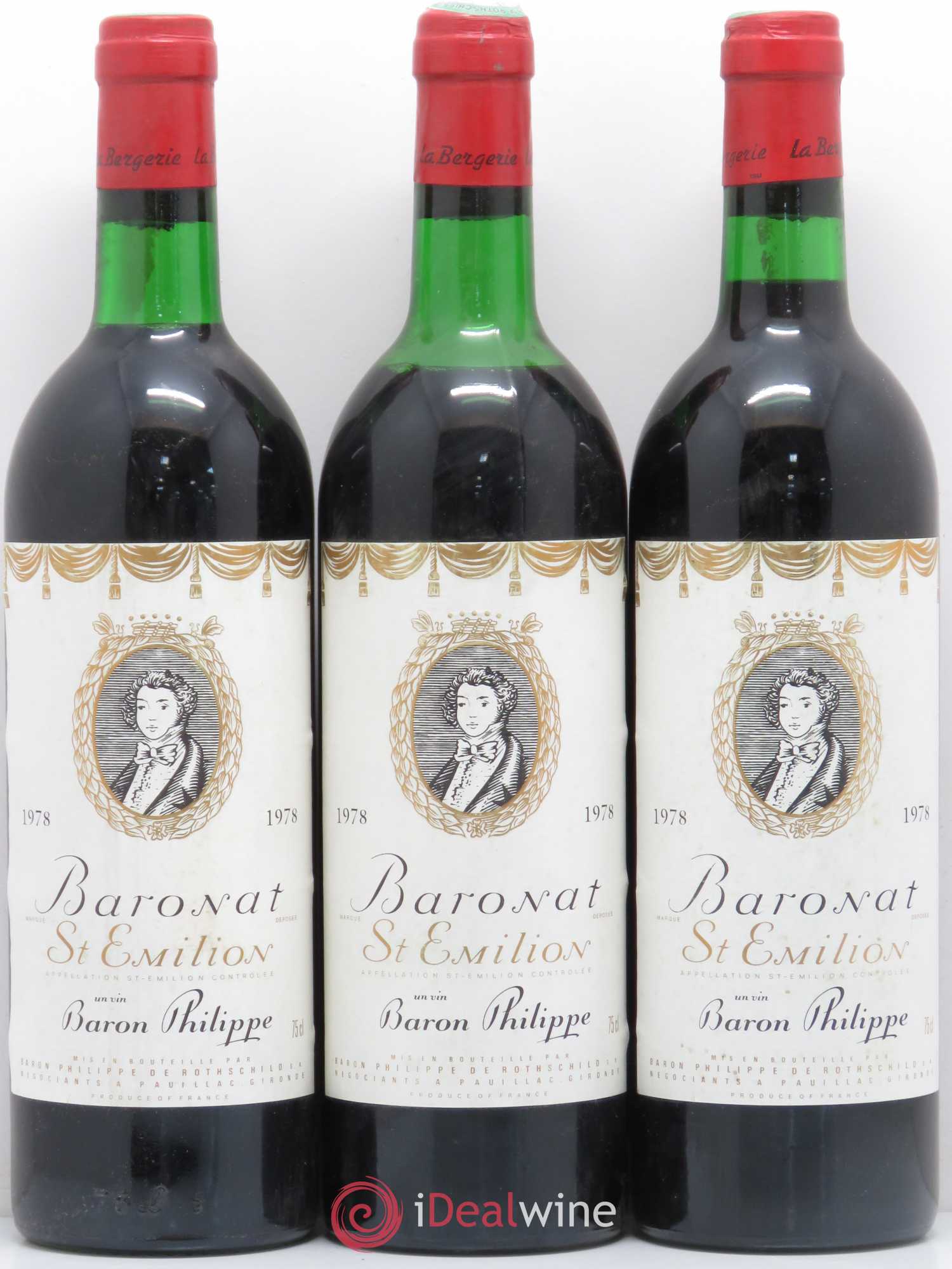 Baronnat 1978 - Lot de 5 bouteilles - 1