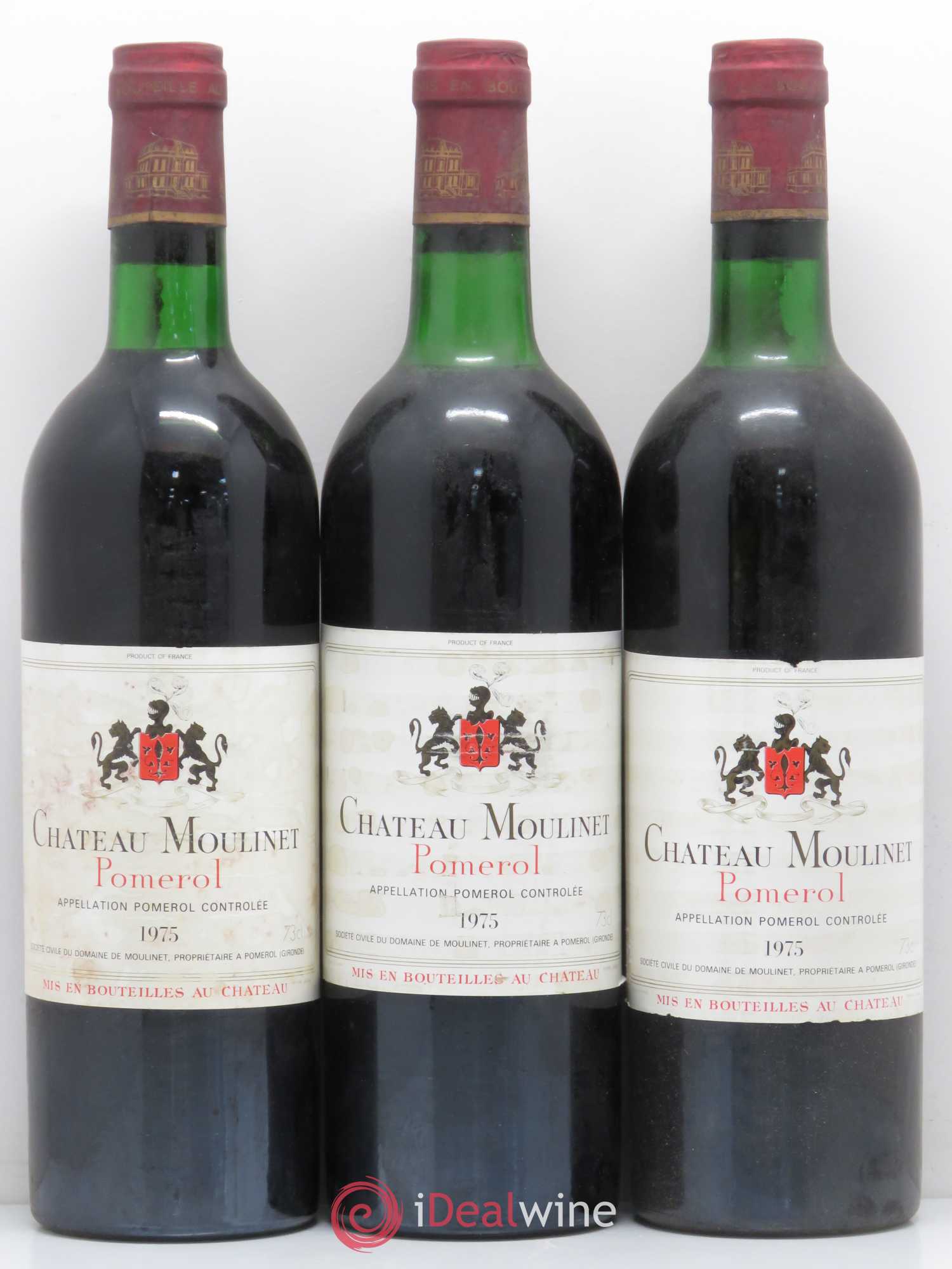 Château Moulinet 1975 - Lot de 6 bouteilles - 2