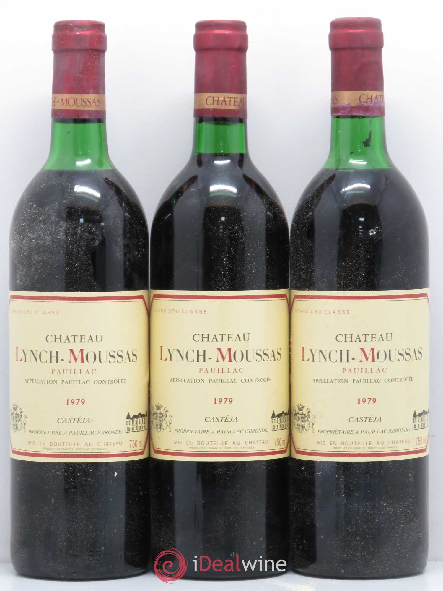 Château Lynch Moussas 5ème Grand Cru Classé 1979 - Lot de 12 bouteilles - 4