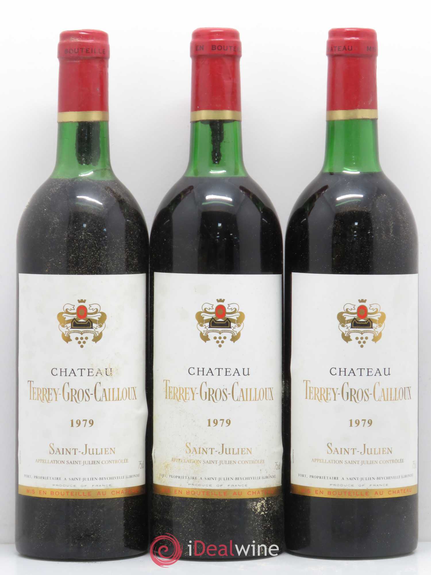 Château Terrey Gros Cailloux Cru Bourgeois 1979 - Lot de 11 bouteilles - 2