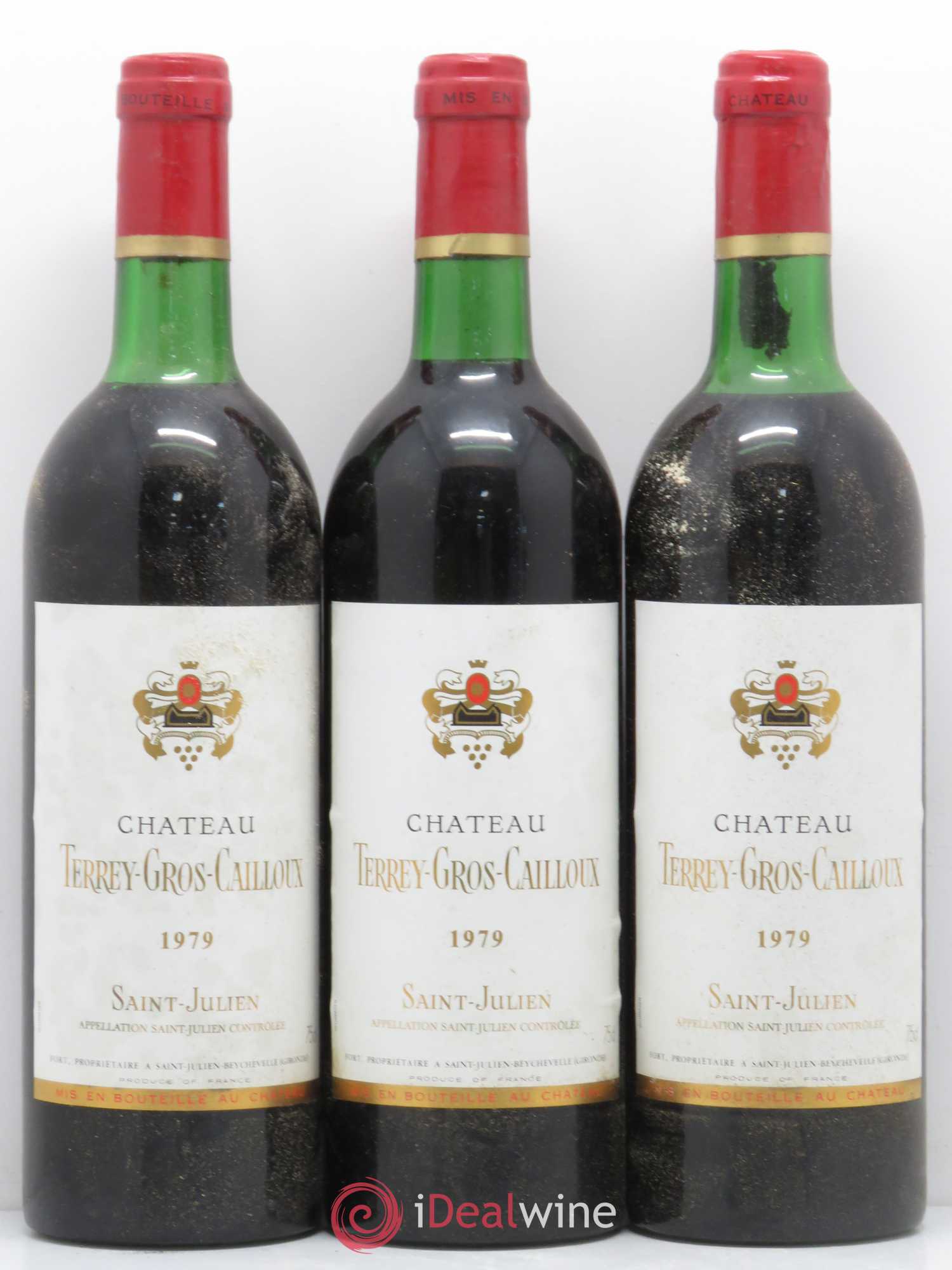 Château Terrey Gros Cailloux Cru Bourgeois 1979 - Lot de 11 bouteilles - 3