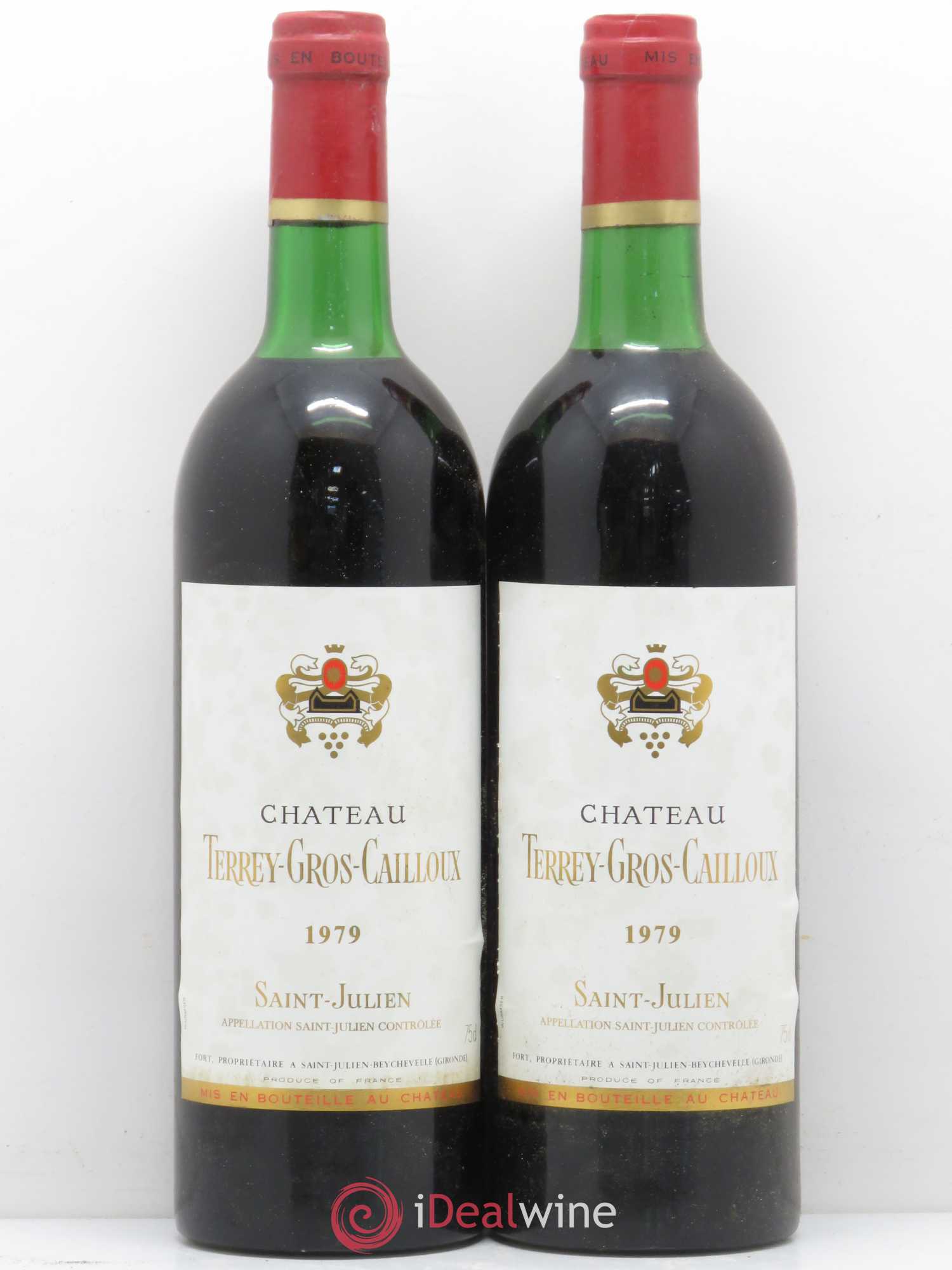 Château Terrey Gros Cailloux Cru Bourgeois 1979 - Lot de 11 bouteilles - 4