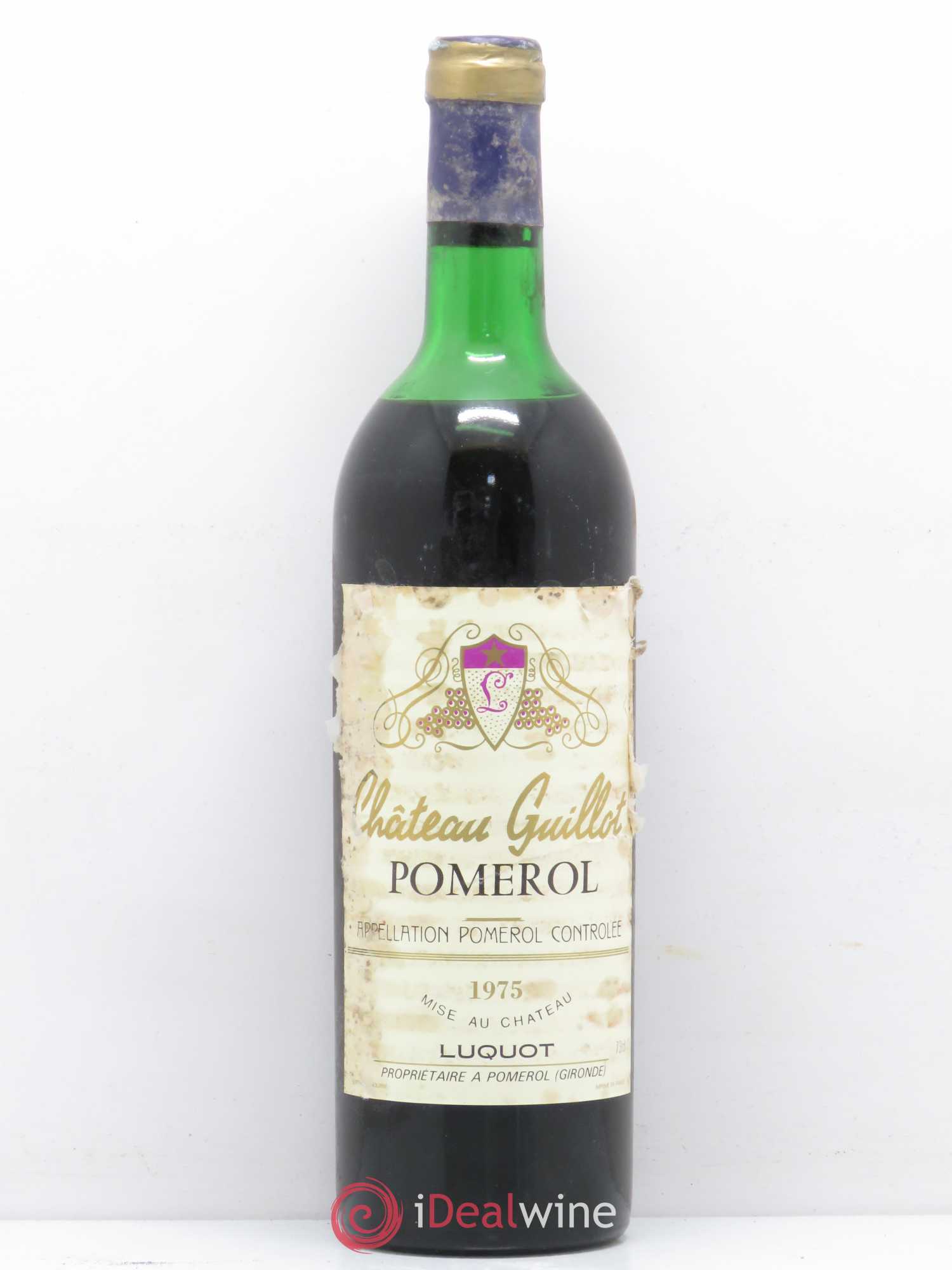 Château Guillot 1975 - Lot de 1 bouteille - 0