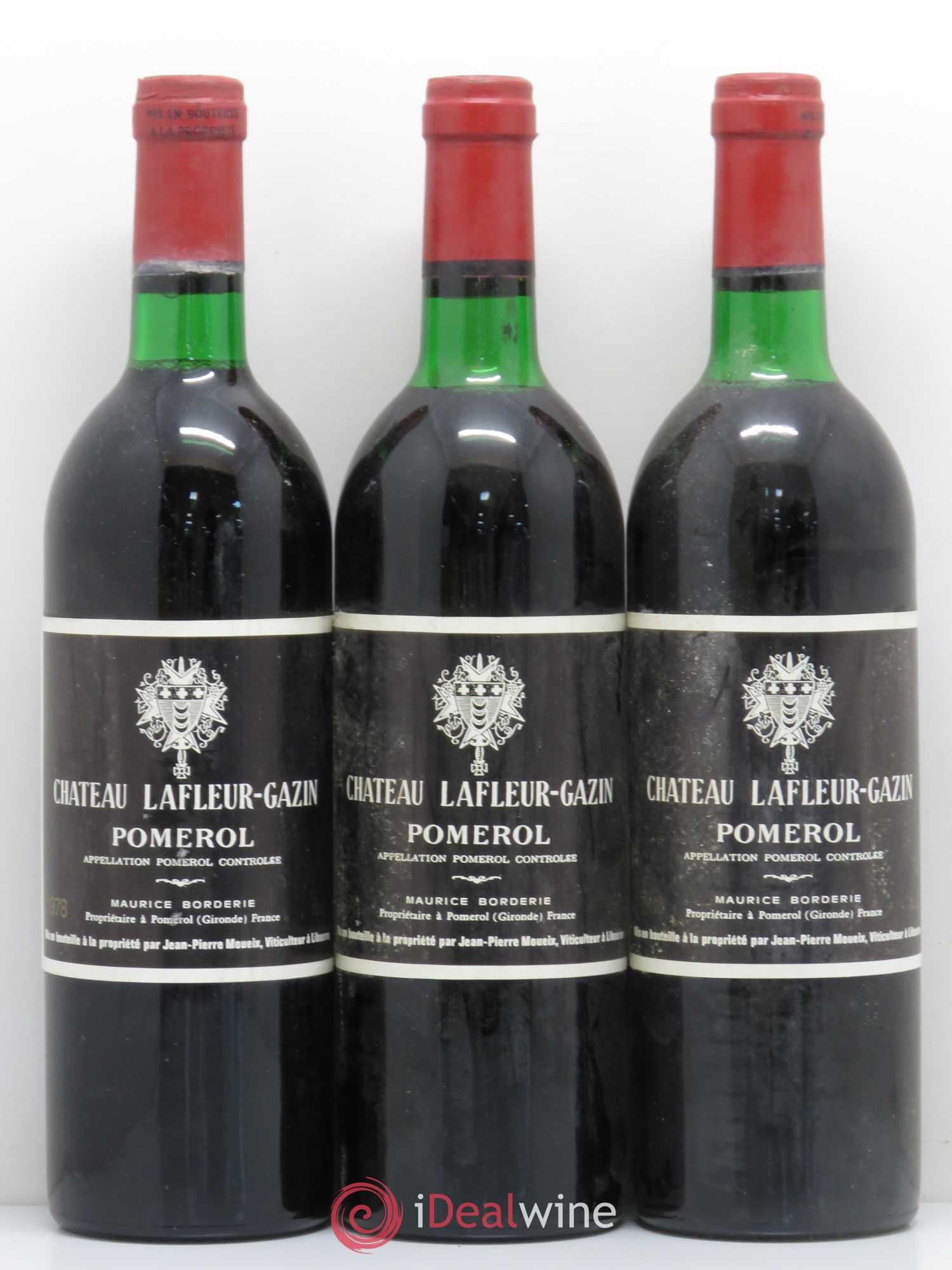 Château Lafleur-Gazin 1978 - Lot de 6 bouteilles - 1