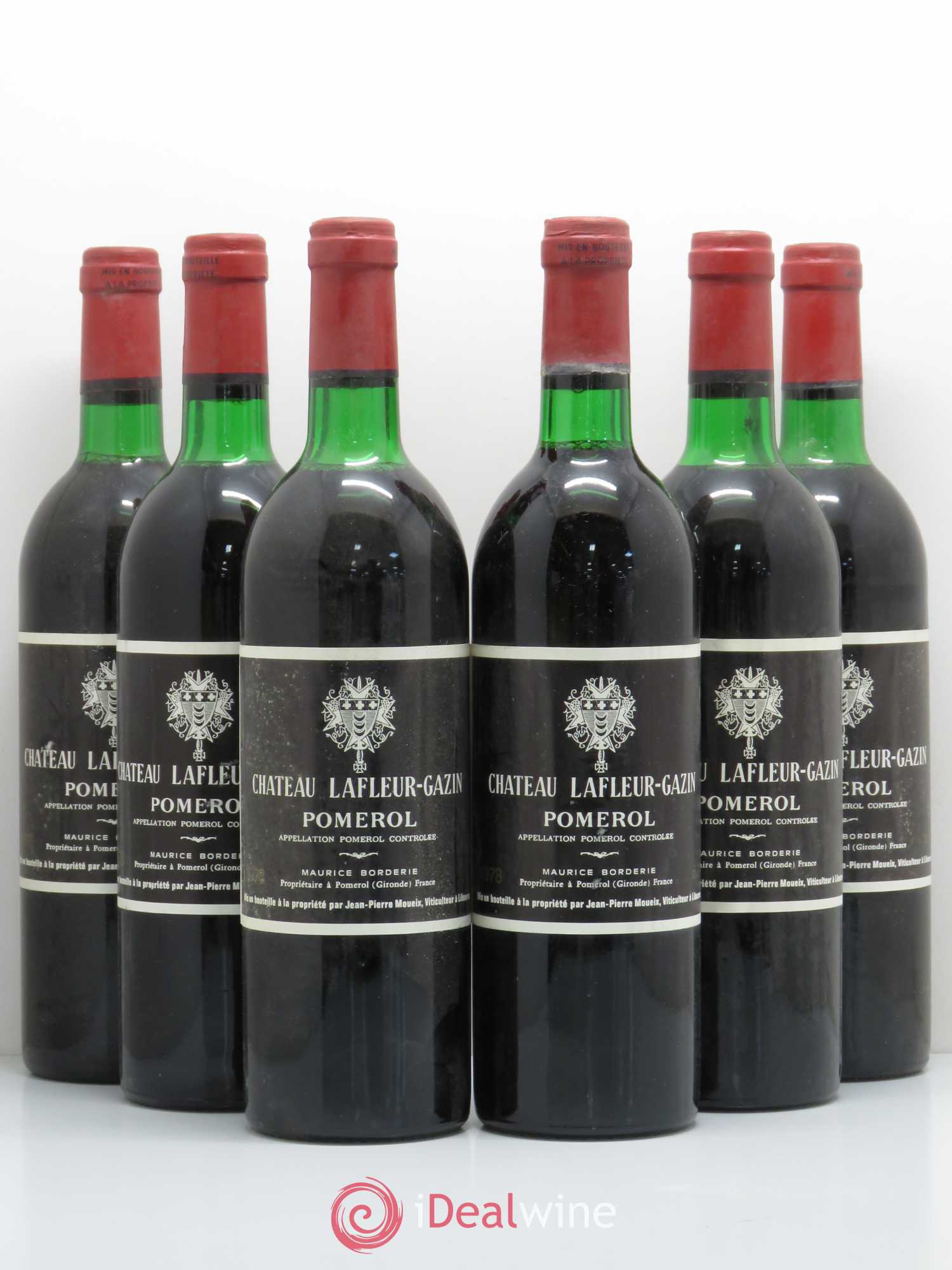 Château Lafleur-Gazin 1978 - Lot de 6 bouteilles - 0