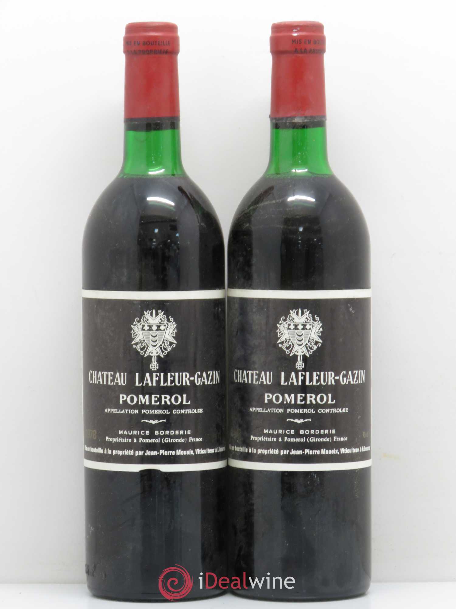 Château Lafleur-Gazin 1978 - Lot de 2 bouteilles - 0