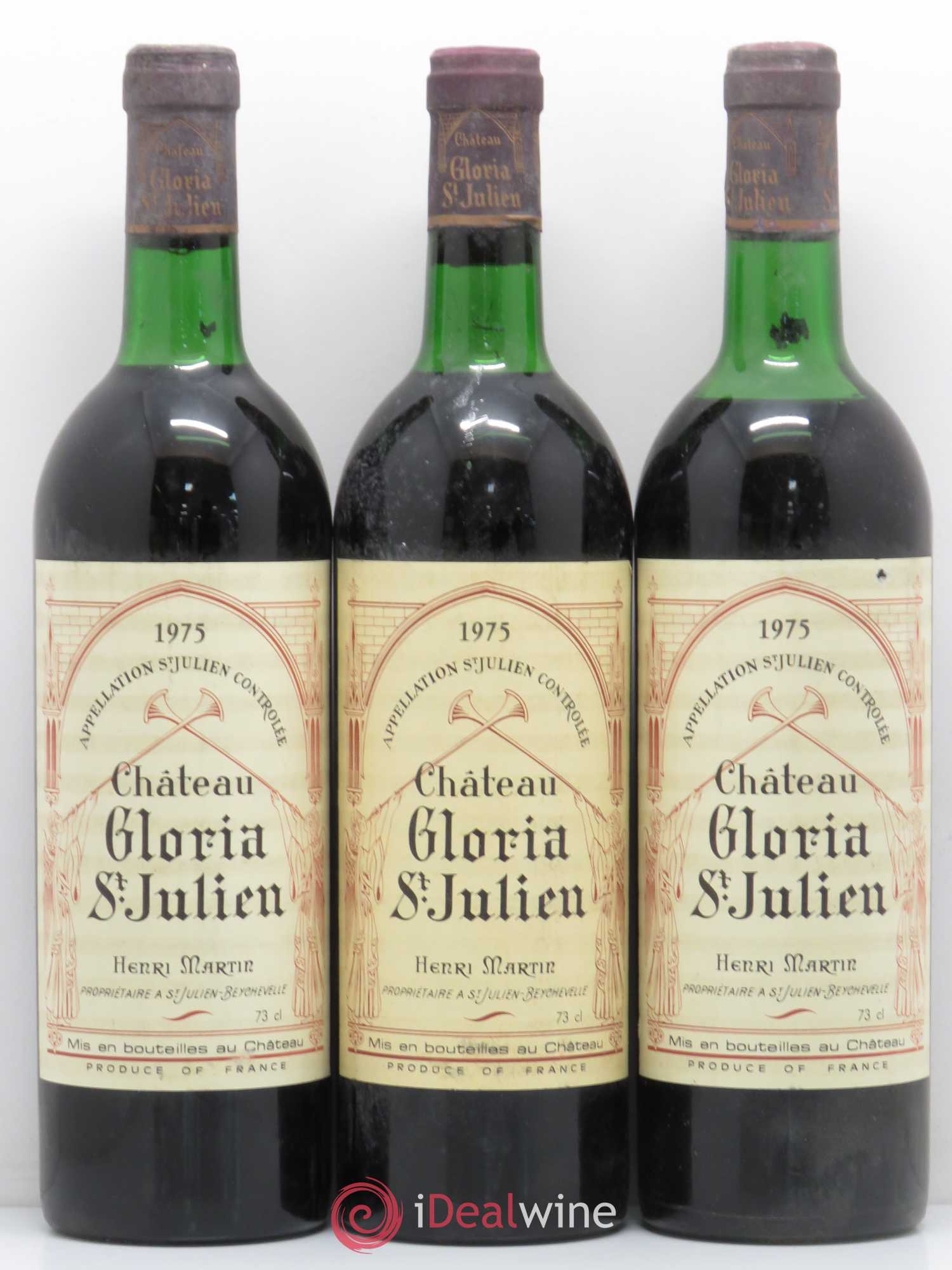 Château Gloria 1975 - Lot de 6 bouteilles - 2