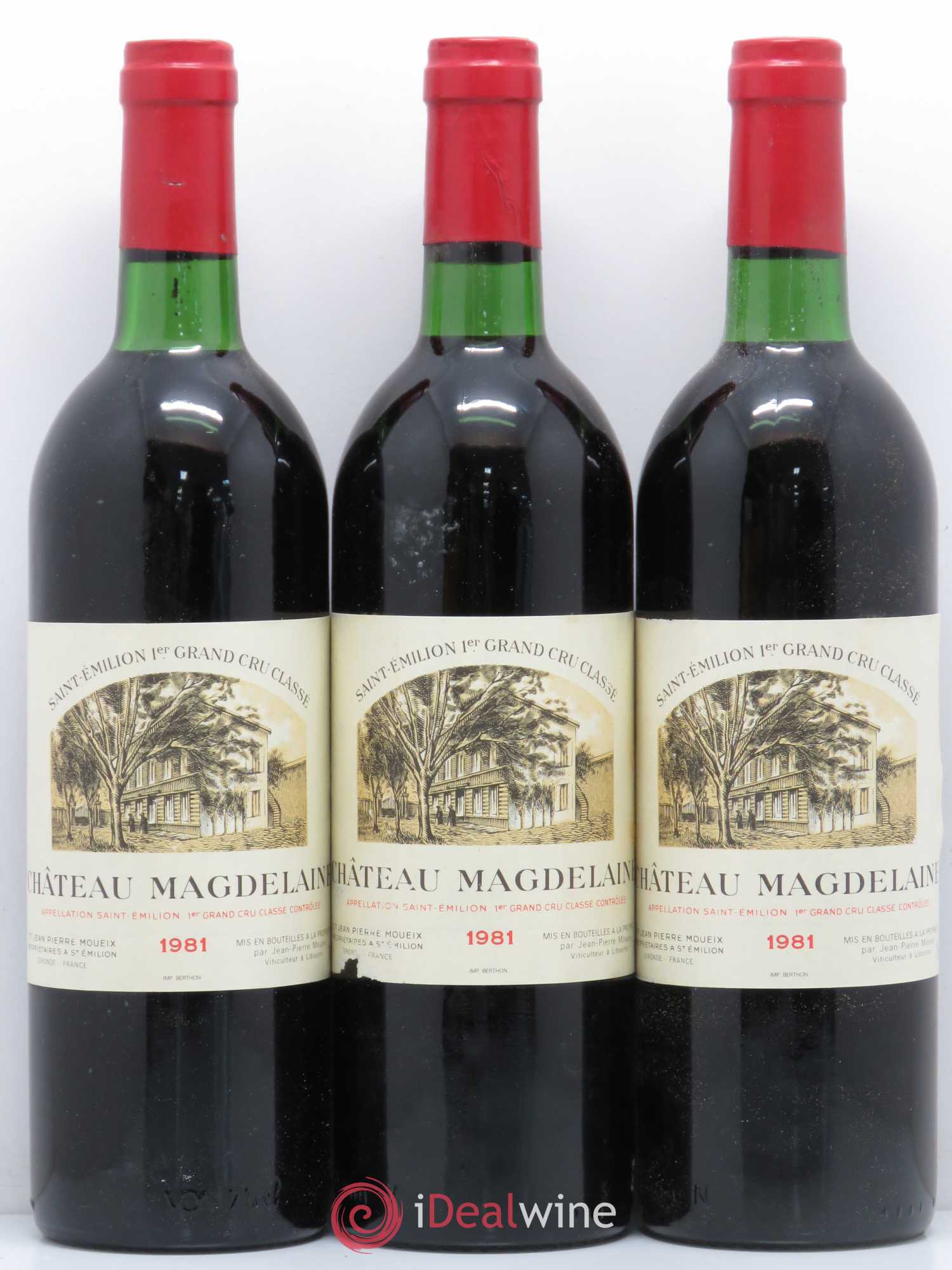 Château Magdelaine 1981 - Lot de 12 bouteilles - 2