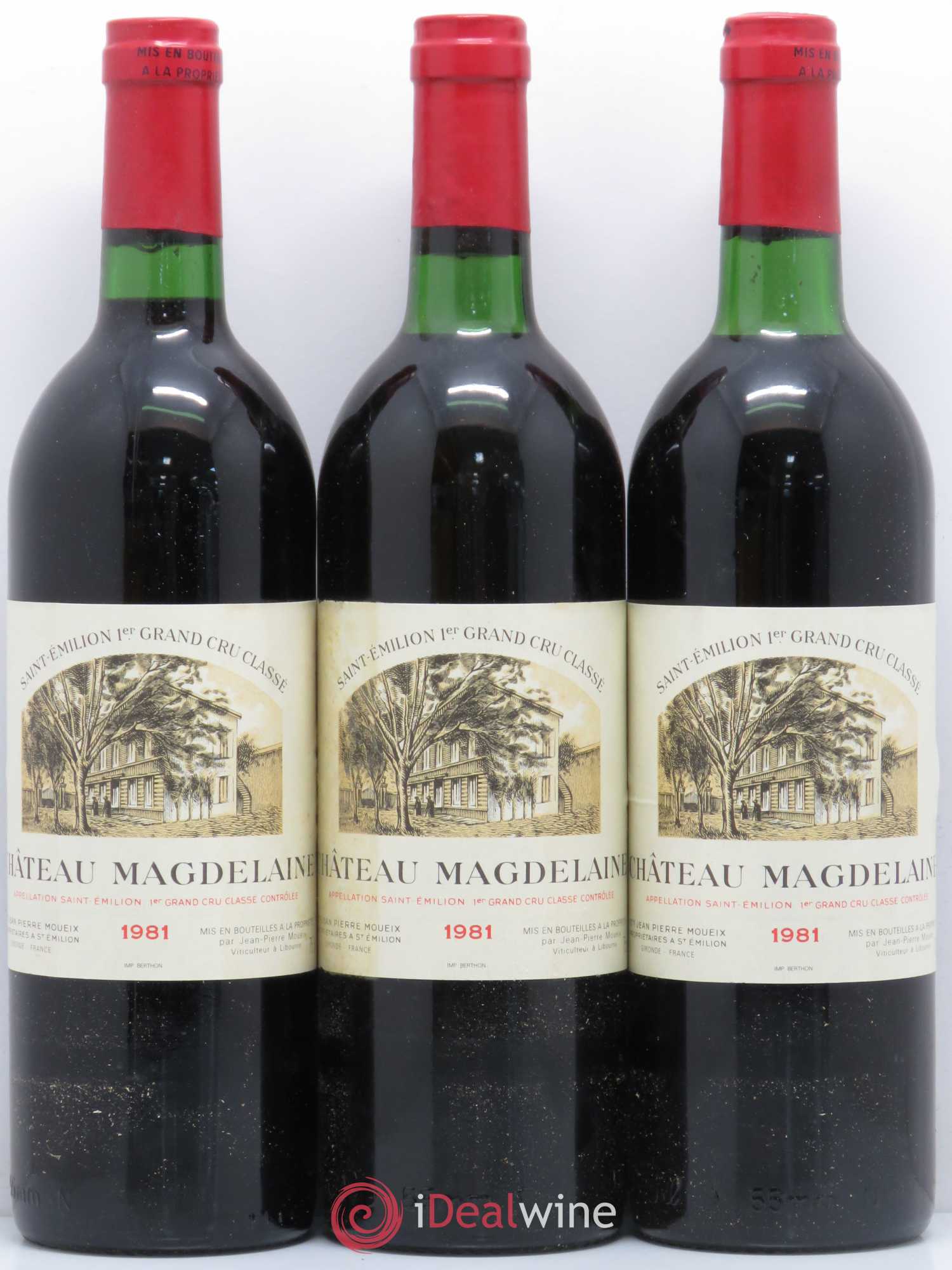 Château Magdelaine 1981 - Lot de 12 bouteilles - 1