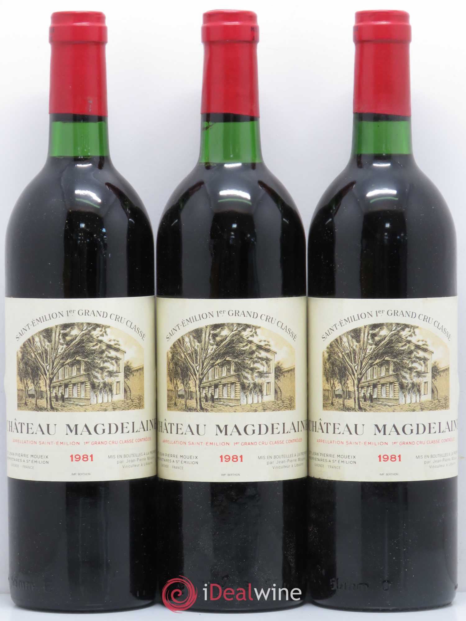 Château Magdelaine 1981 - Lot de 12 bouteilles - 2